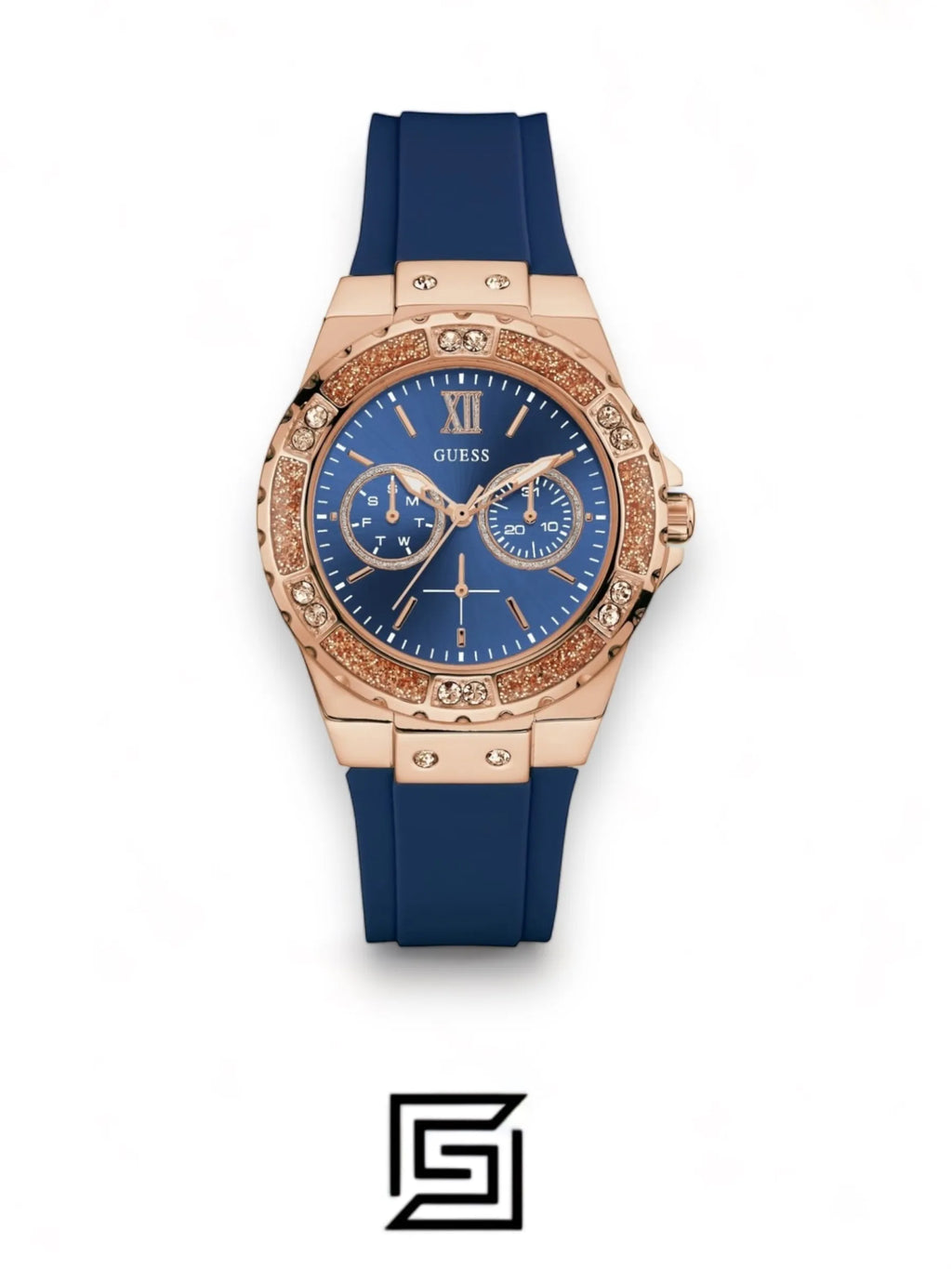 watches Guess Womens Multi Dial Watch Limelight - W1053L1