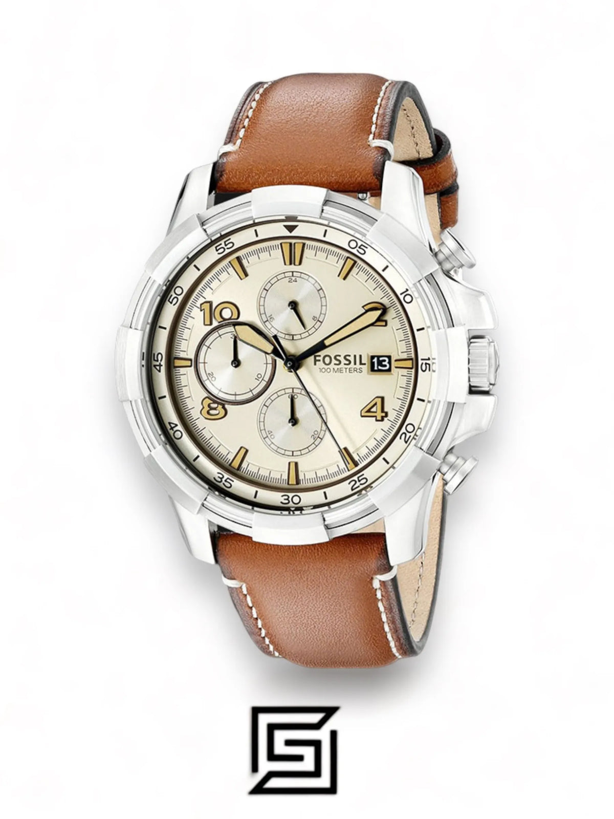 Fossil original-watches Analog Beige Dial Men's Watch - FS5130