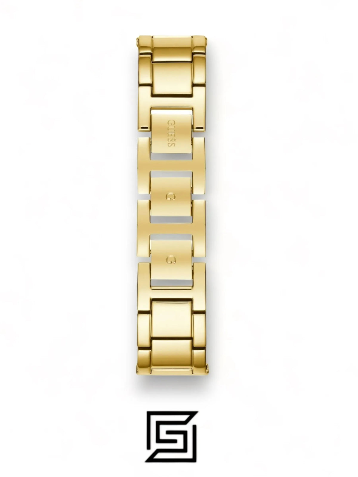 Guess original-watches Women's Lenox Stainless Steel Mesh Gold Dial Watch - U1155L3