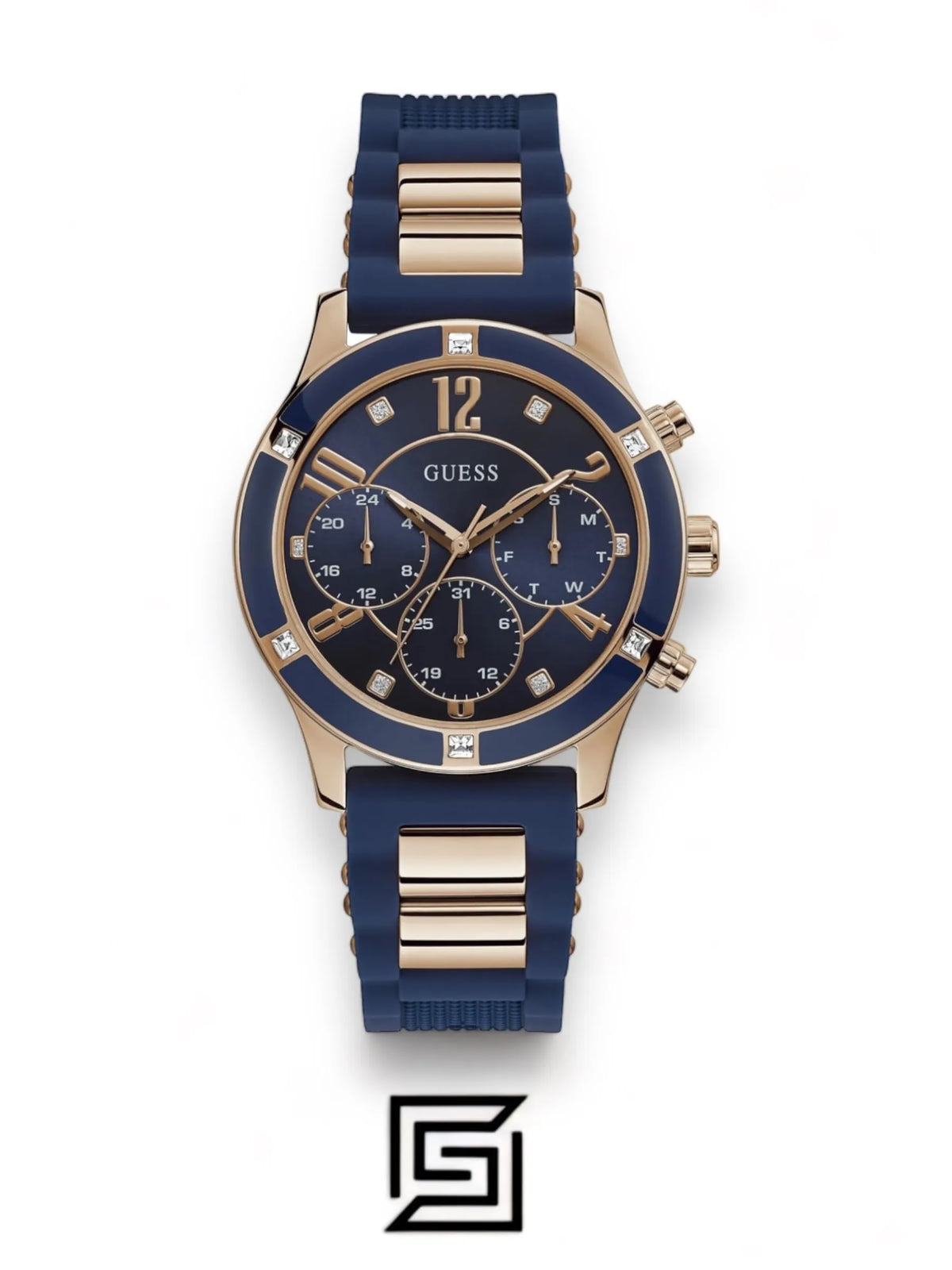 Guess watches Women's Silicone Chronograph Watch - W1234L4