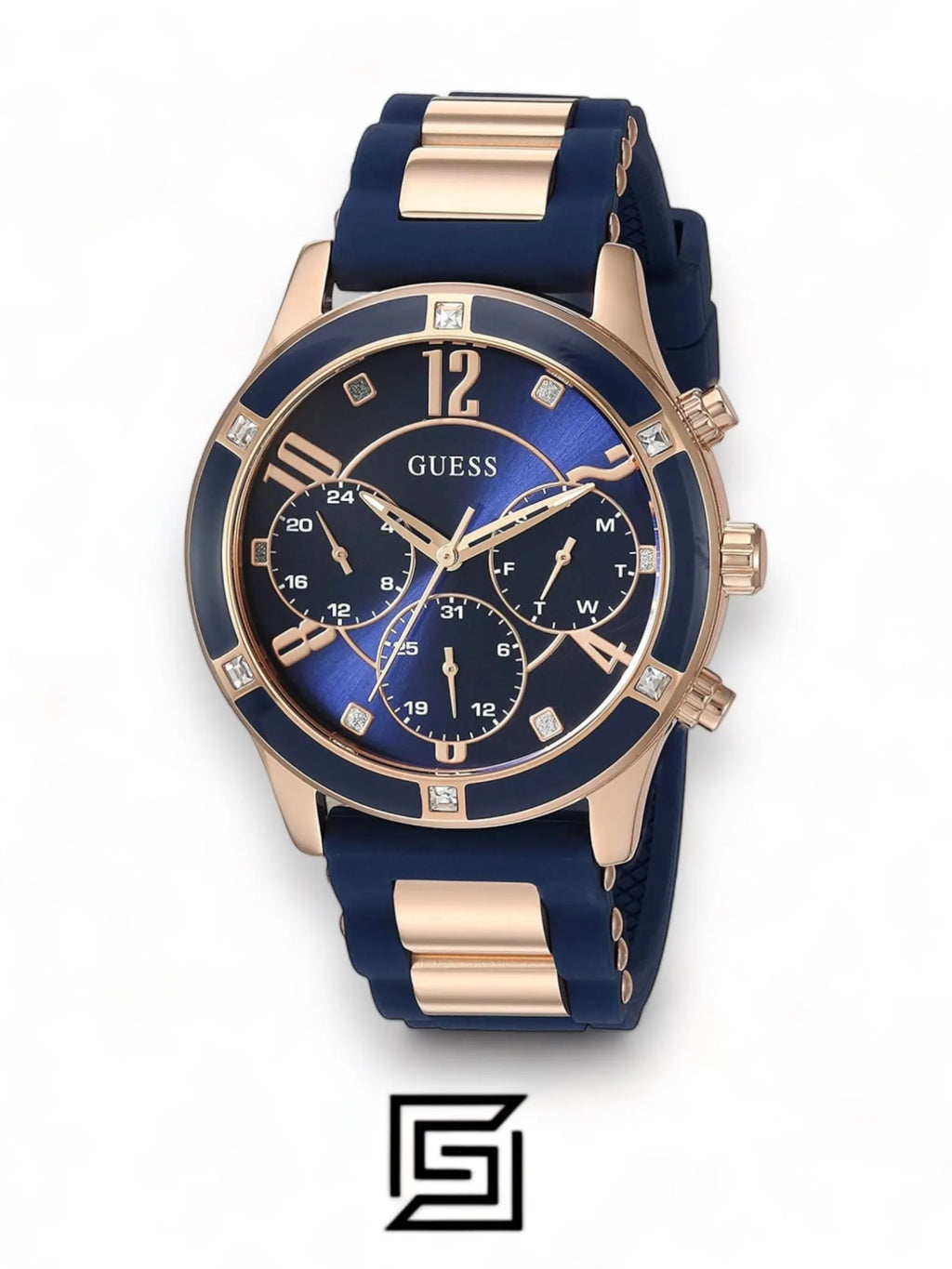 Guess watches Women's Silicone Chronograph Watch - W1234L4