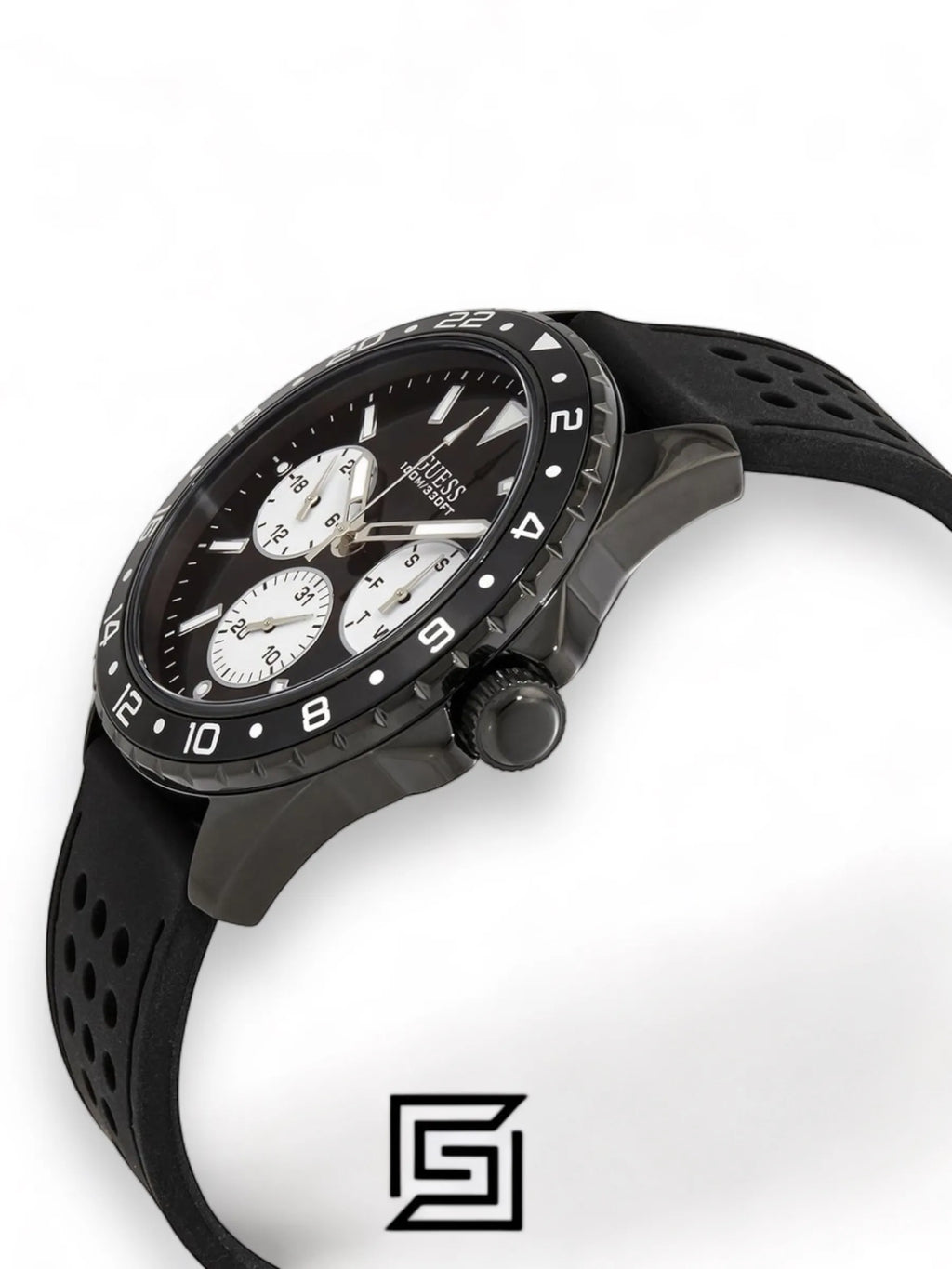 Guess watches Analog Black Dial Men's Watch-W1108G3