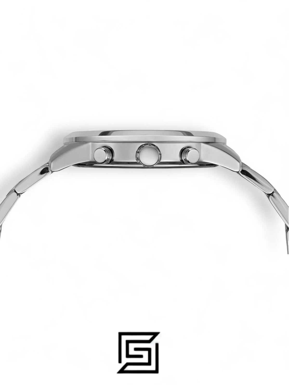 Guess original-watches Women's Silver Stainless Steel Analog Blue Dial Quartz Watch - U1070L4
