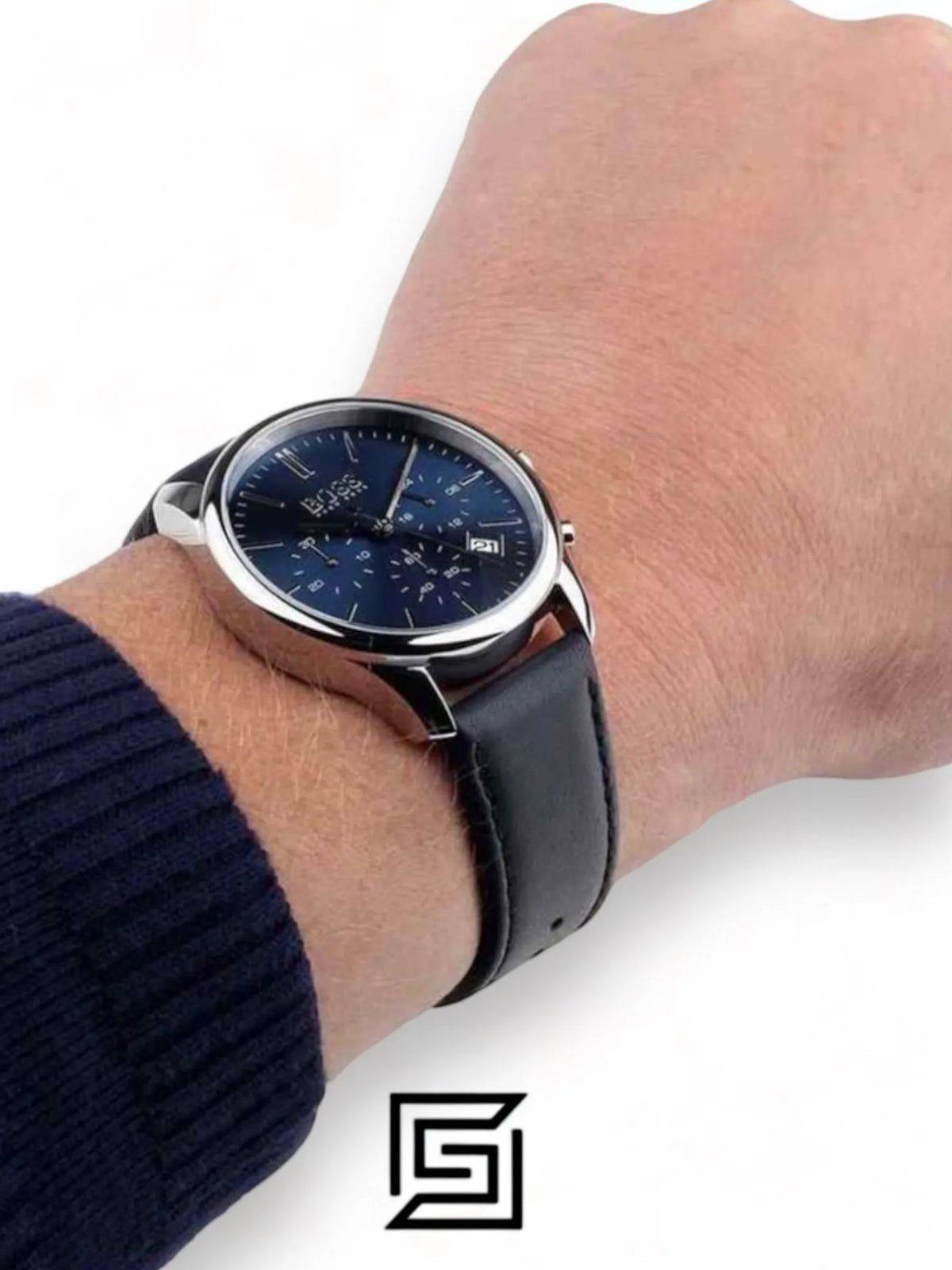 Hugo Boss watches Watch For Men - Analog Leather Band - 1513431