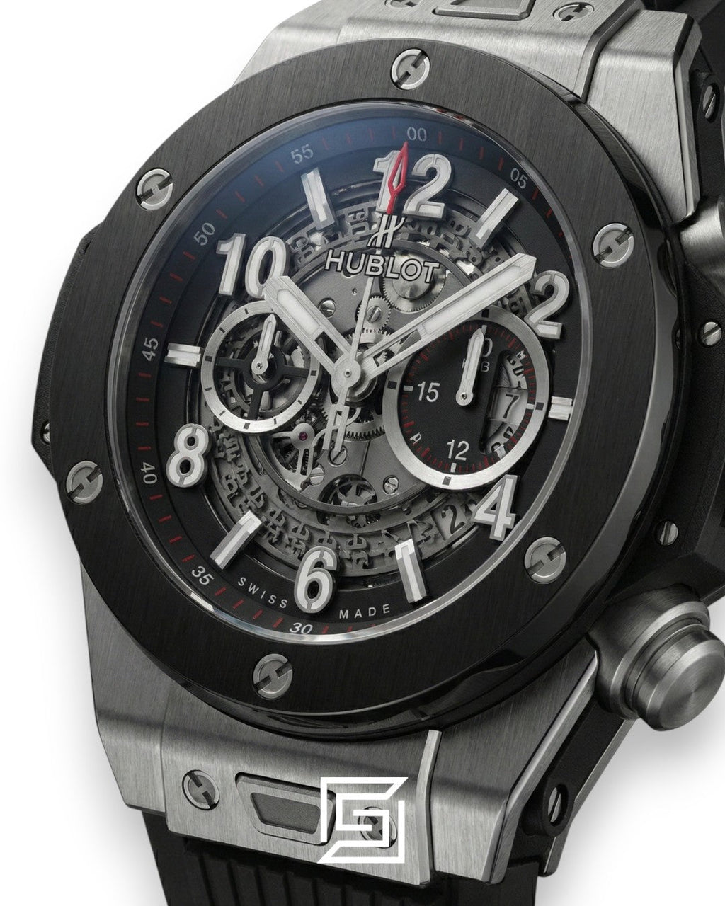 Hublot Big Bang 20 Years – Black & Silver Chronograph