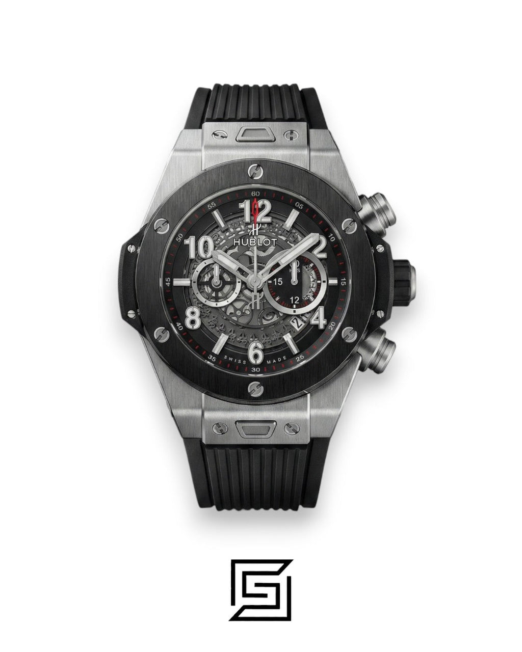 Hublot Big Bang 20 Years – Black & Silver Chronograph