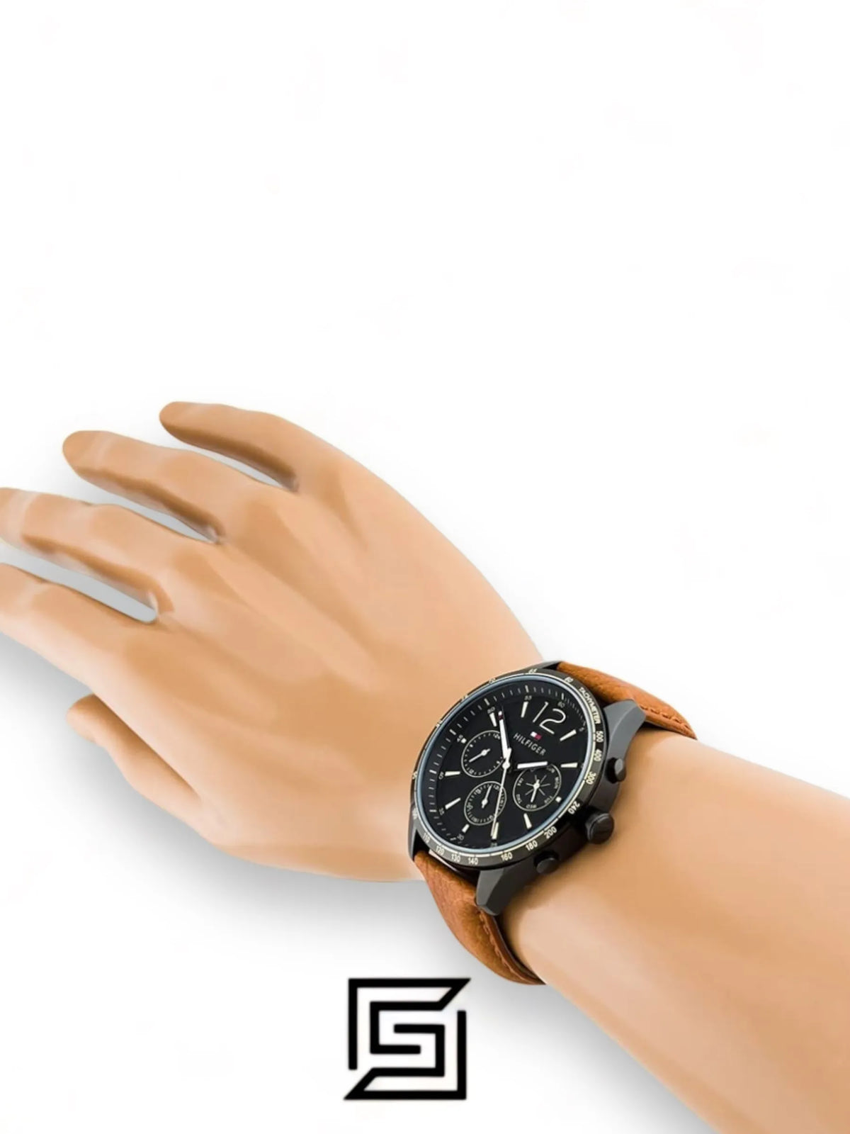 Tommy Hilfiger original-watches Leather Chronograph Round Analog Water Resistant - 1791470