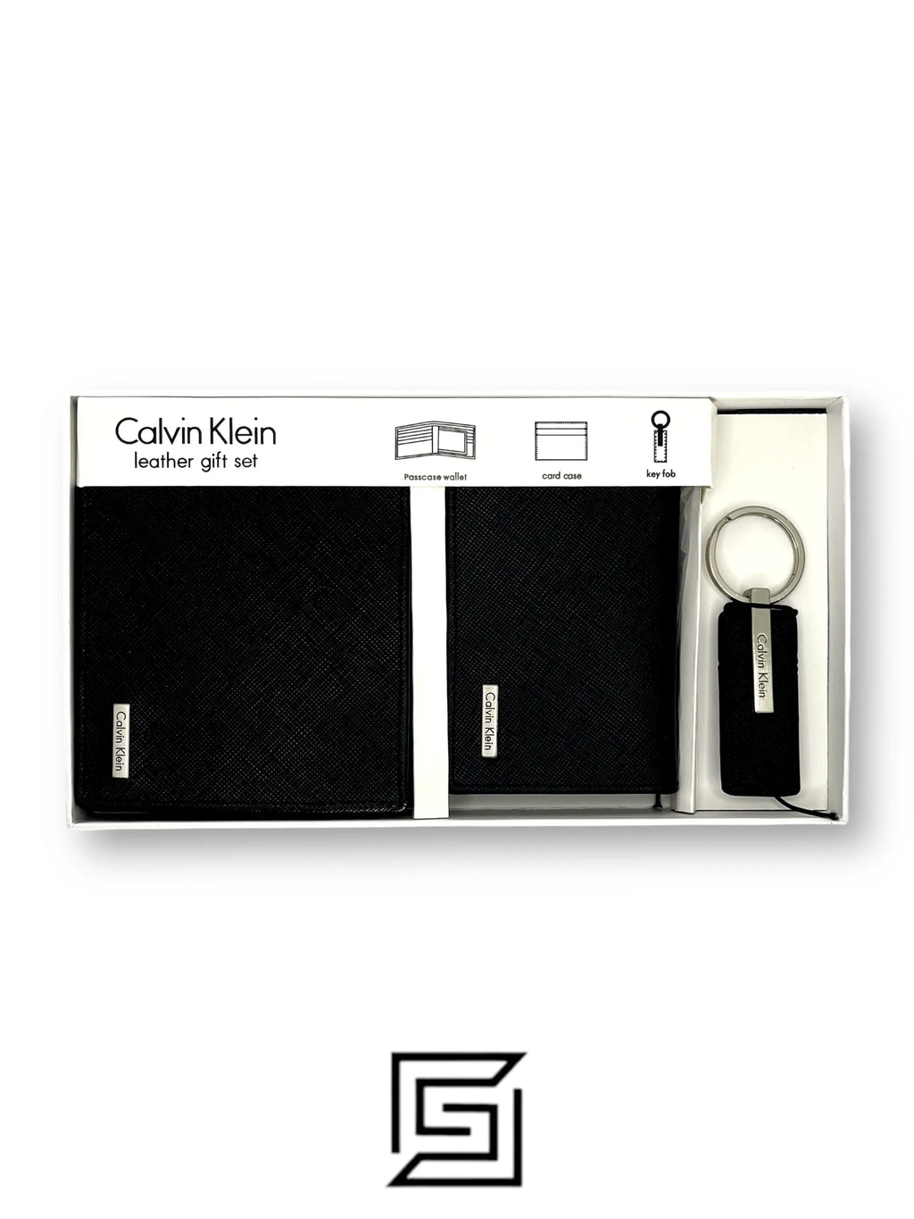 Calvin Klein CK ORG LEATHER GIFT SET SOFT PATTERN/BLACK