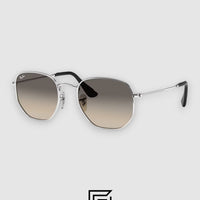 Ray Ban RB3548 Sunglasses Unisex - silver