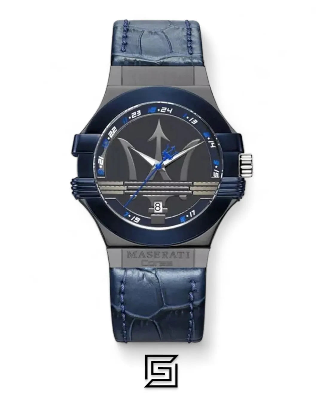 Maserati original-watches Men's Watch R8851108007, Black/Red, Strap