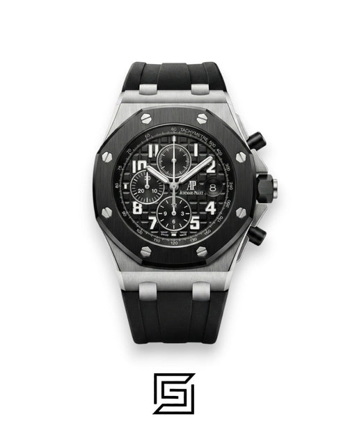 Audemars Piguet Royal Oak Offshore Black Numbers – Automatic – Rubber Strap