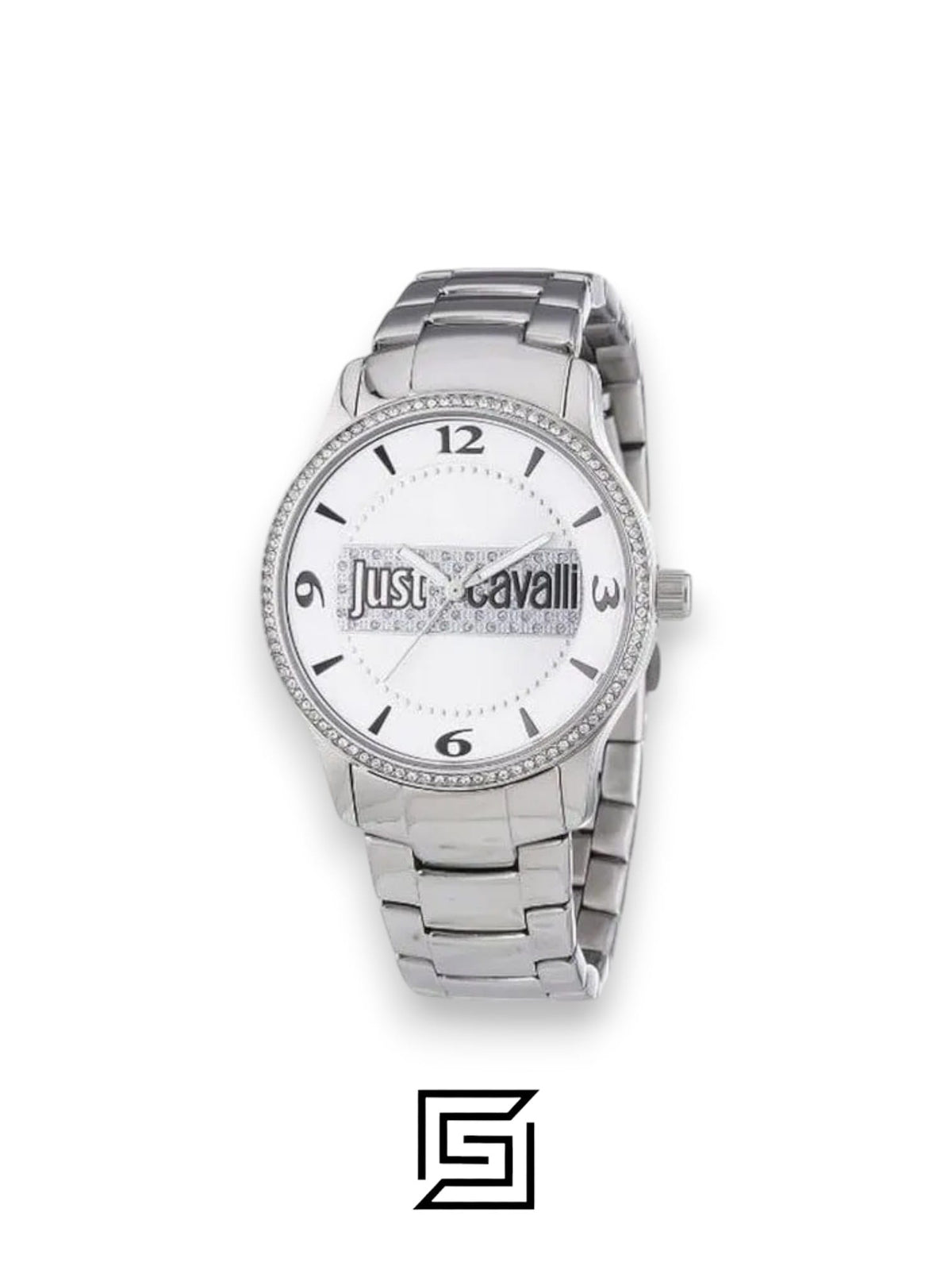 Just Cavalli original-watches Women's Quartz Watch Huge R7253127502 with Metal Strap