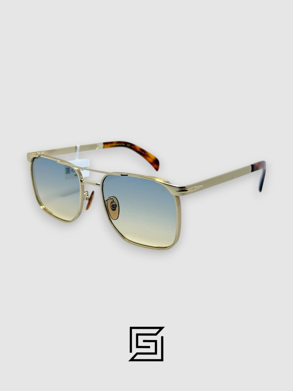 David Beckham DB7048 Sunglasses Men - GOLD-RAINBOW