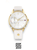 Tommy Hilfiger original-watches Leather Round Analog Water Resistant Watch for Women - 1782018