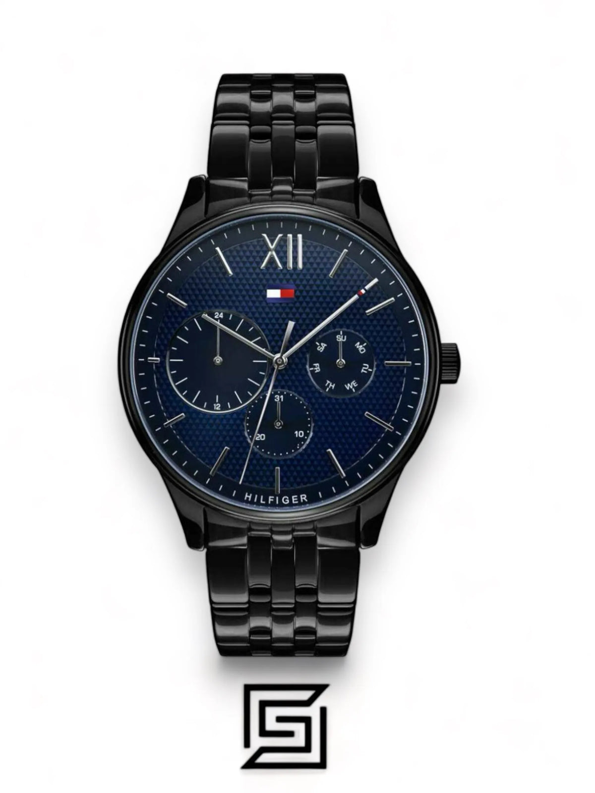 Tommy Hilfiger original-watches DAMON Blue Strap Gents Wrist Watch - 1791454