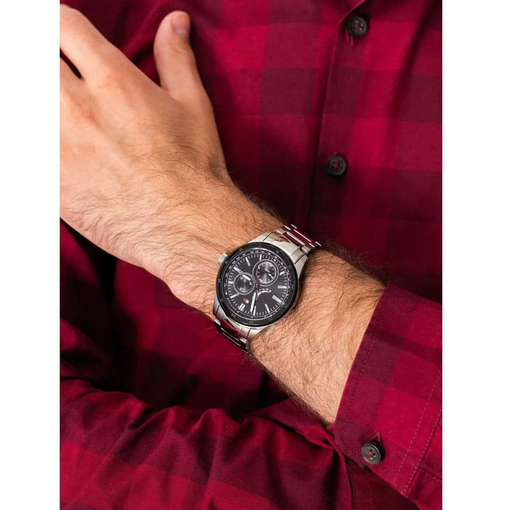 Tommy Hilfiger watches 1791639 Men's Austin Silver Chronograph Watch