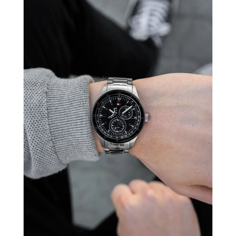 Tommy Hilfiger watches 1791639 Men's Austin Silver Chronograph Watch
