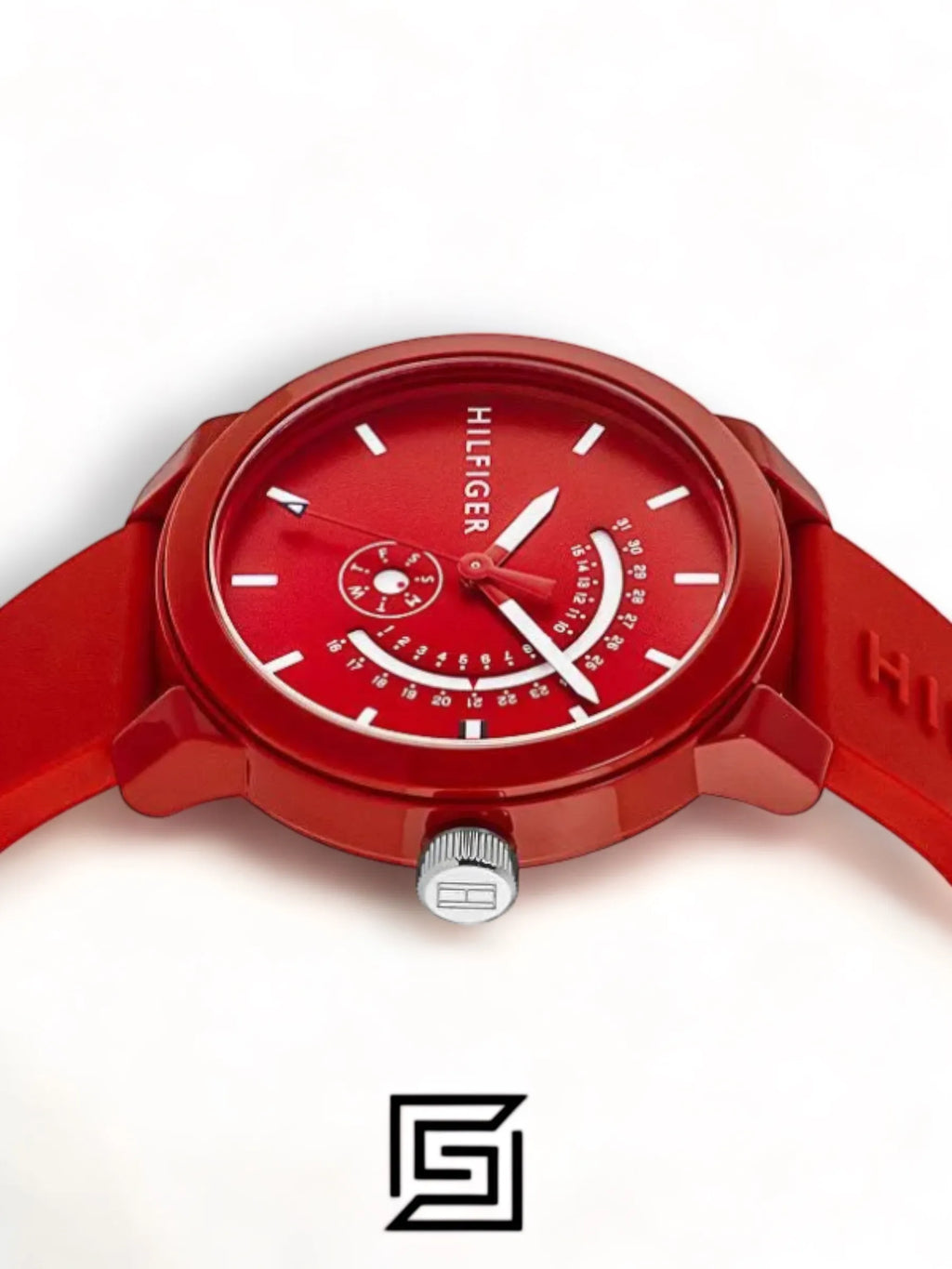 Tommy Hilfiger watches Men's Denim Quartz Watch with Silicone Strap - 1791480