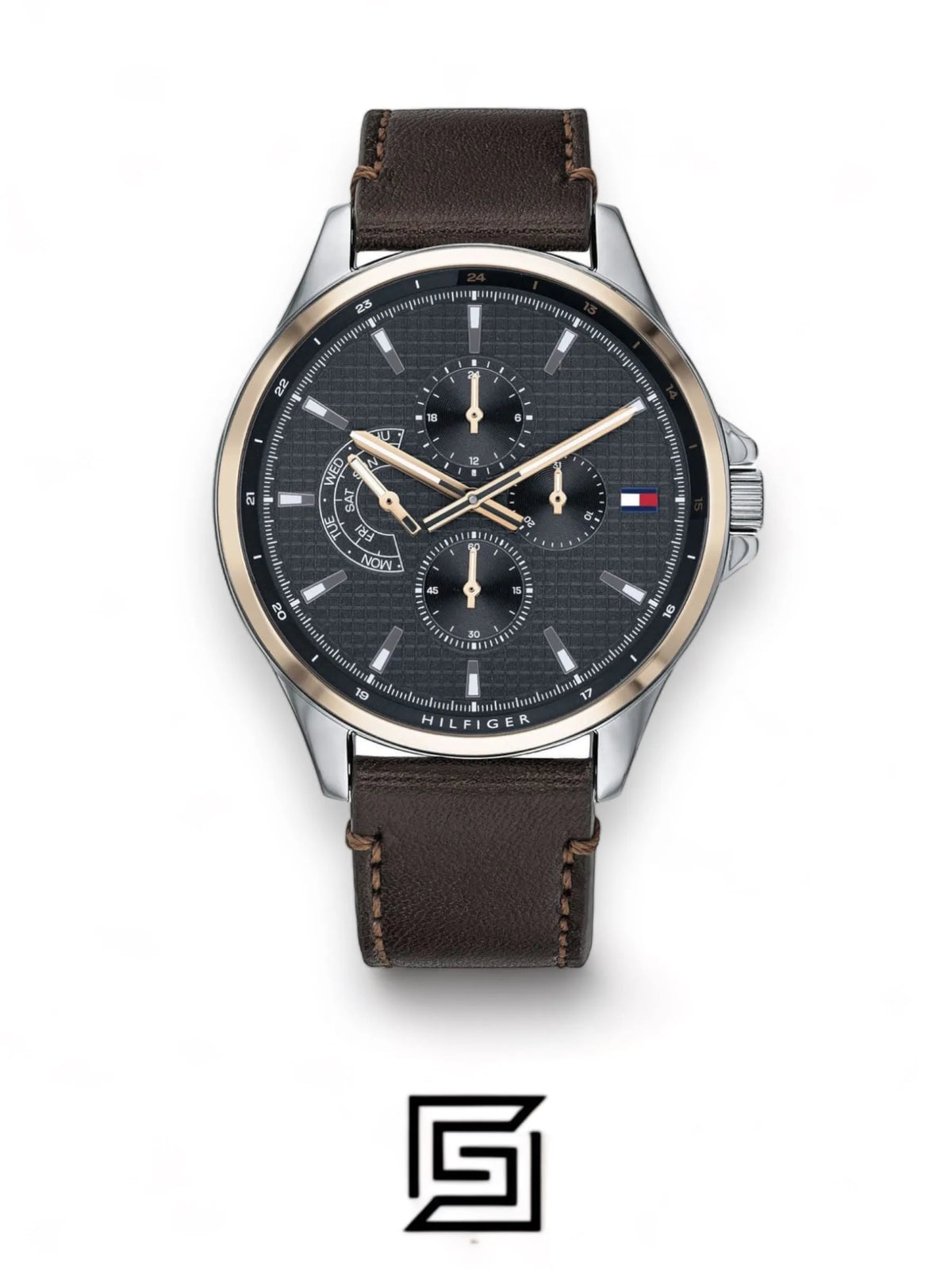 Tommy Hilfiger original-watches Tommy Shawn Men's Grey Dial Stainless Steel Watch - 1791615