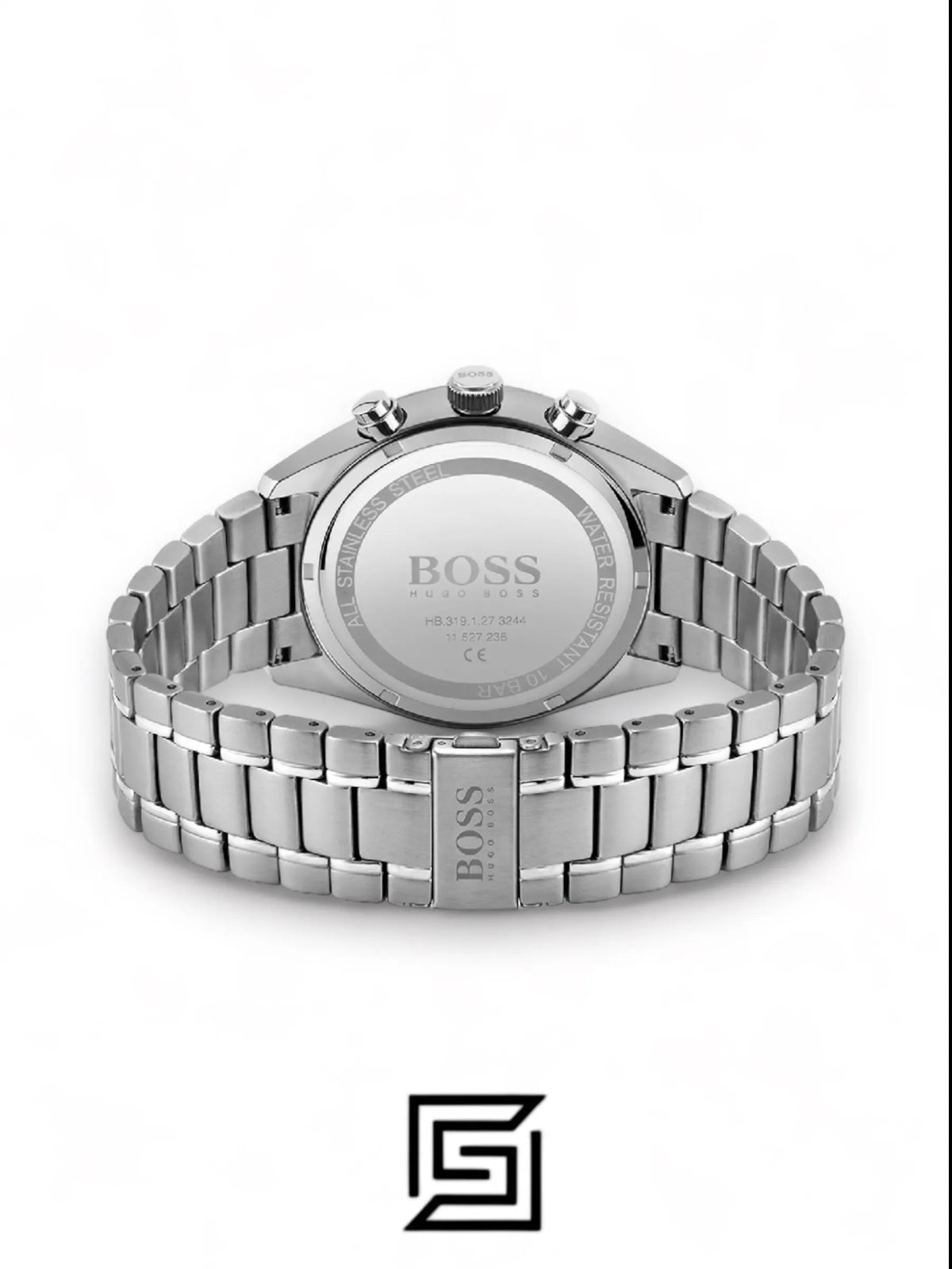 Hugo Boss watches Men's Quartz Watch with Stainless Steel Strap, Silver - 1513871