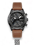 Hugo Boss watches Men's Stainless Steel Quartz Watch with Leather Strap - 1513851