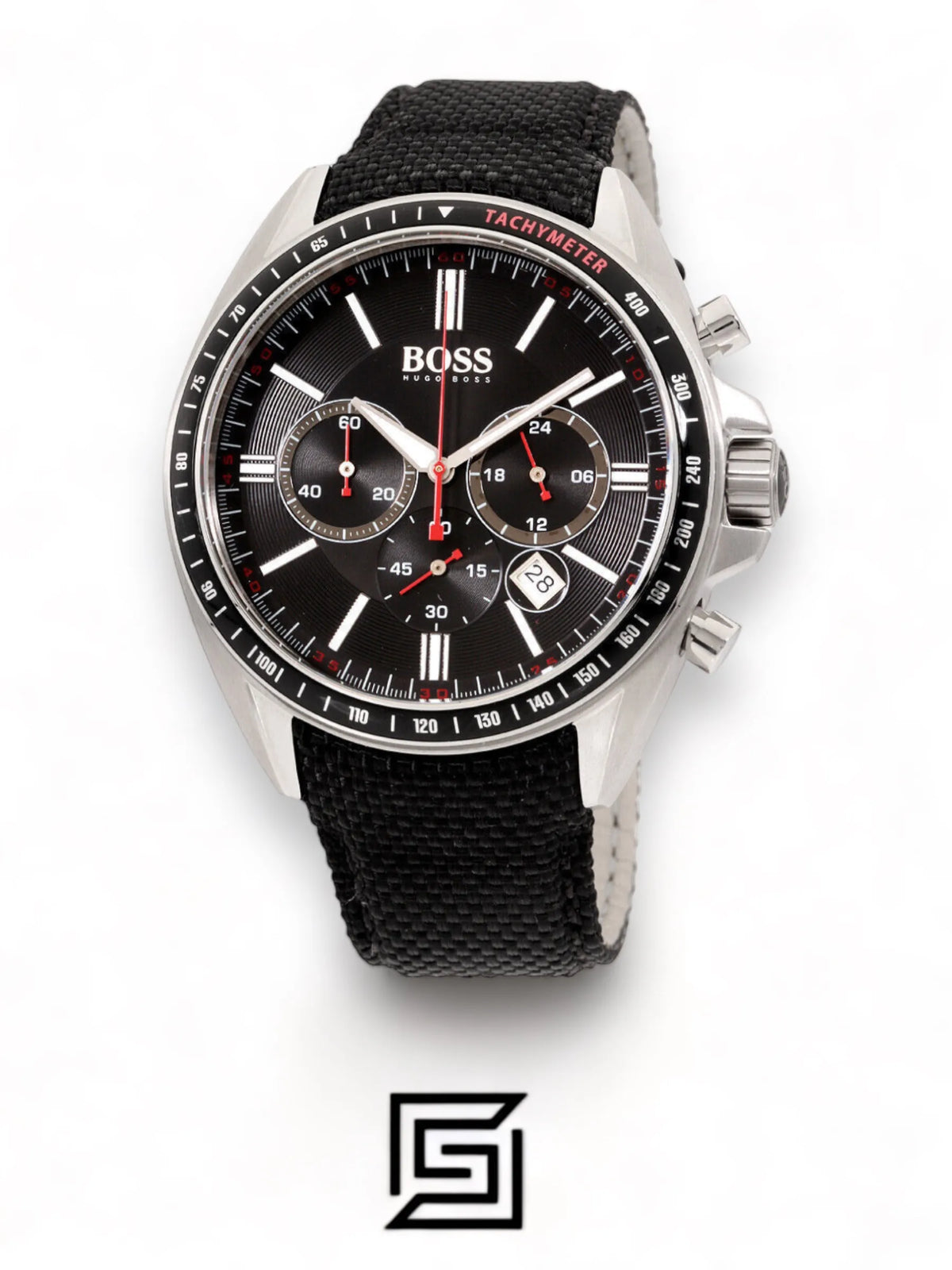 Hugo Boss original-watches Men's Leather Chronograph Watch -1513087