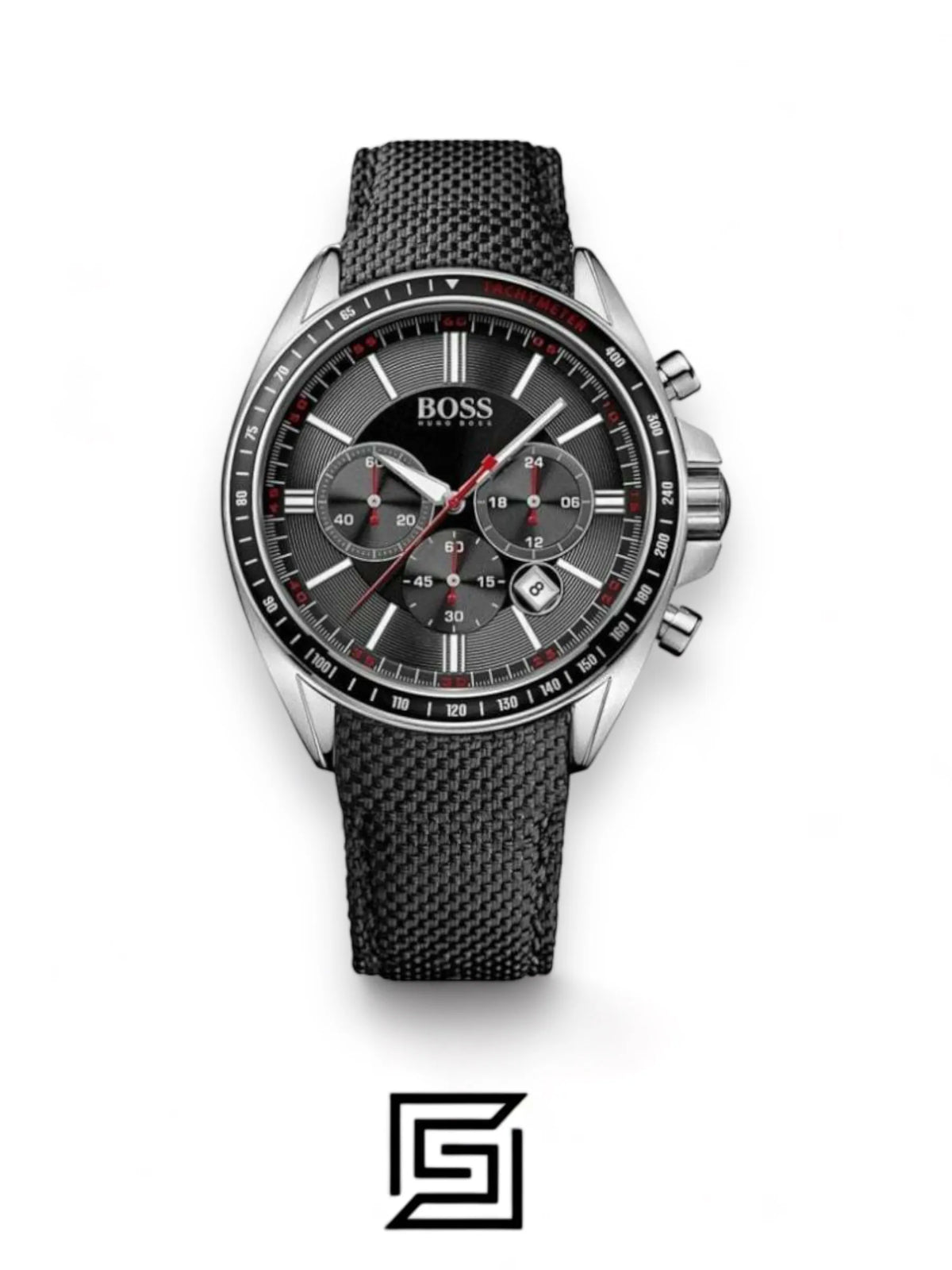 Hugo Boss original-watches Men's Leather Chronograph Watch -1513087