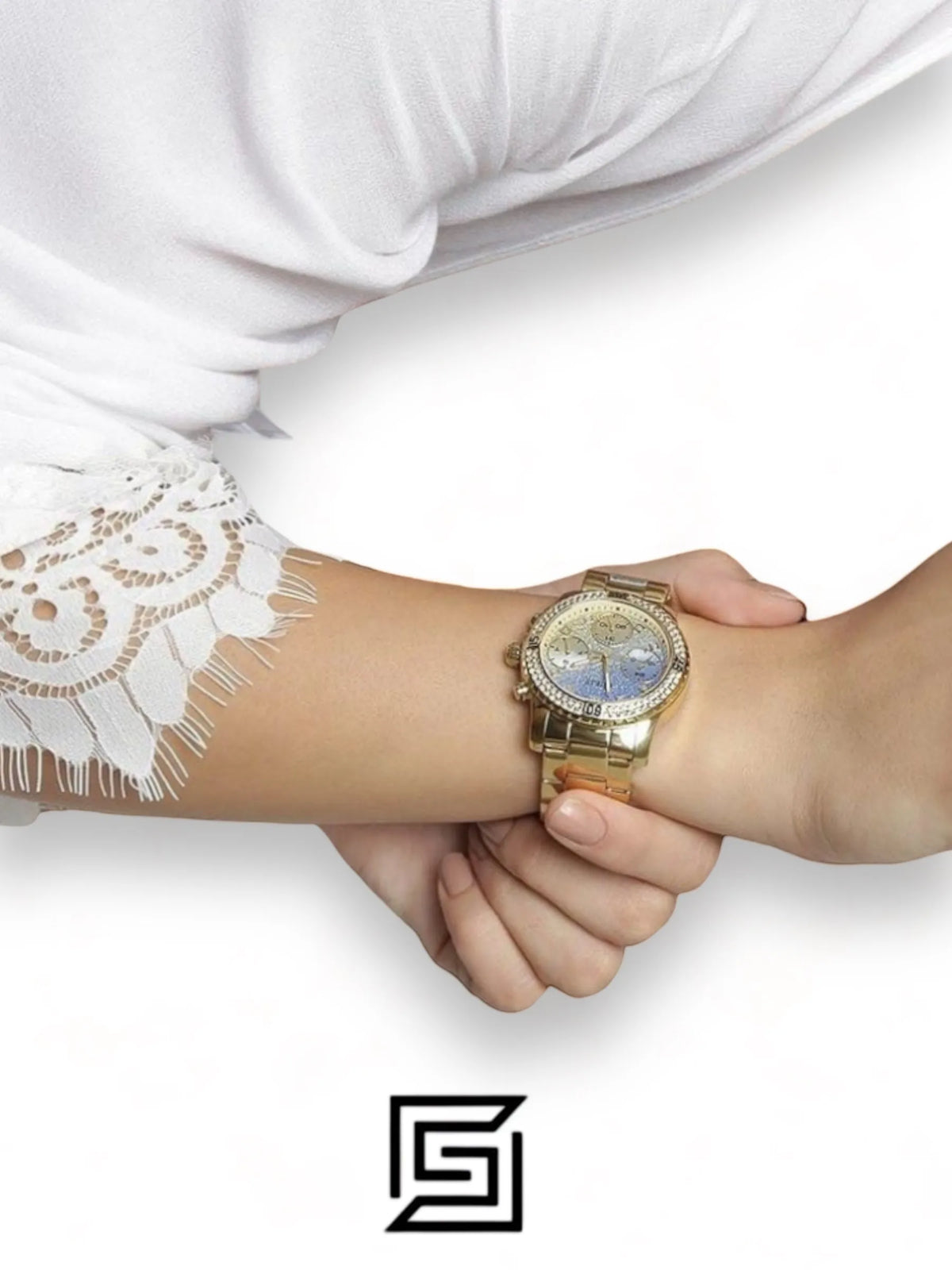 Guess watches Women's Stone Studded Analog Watch - W0774L2