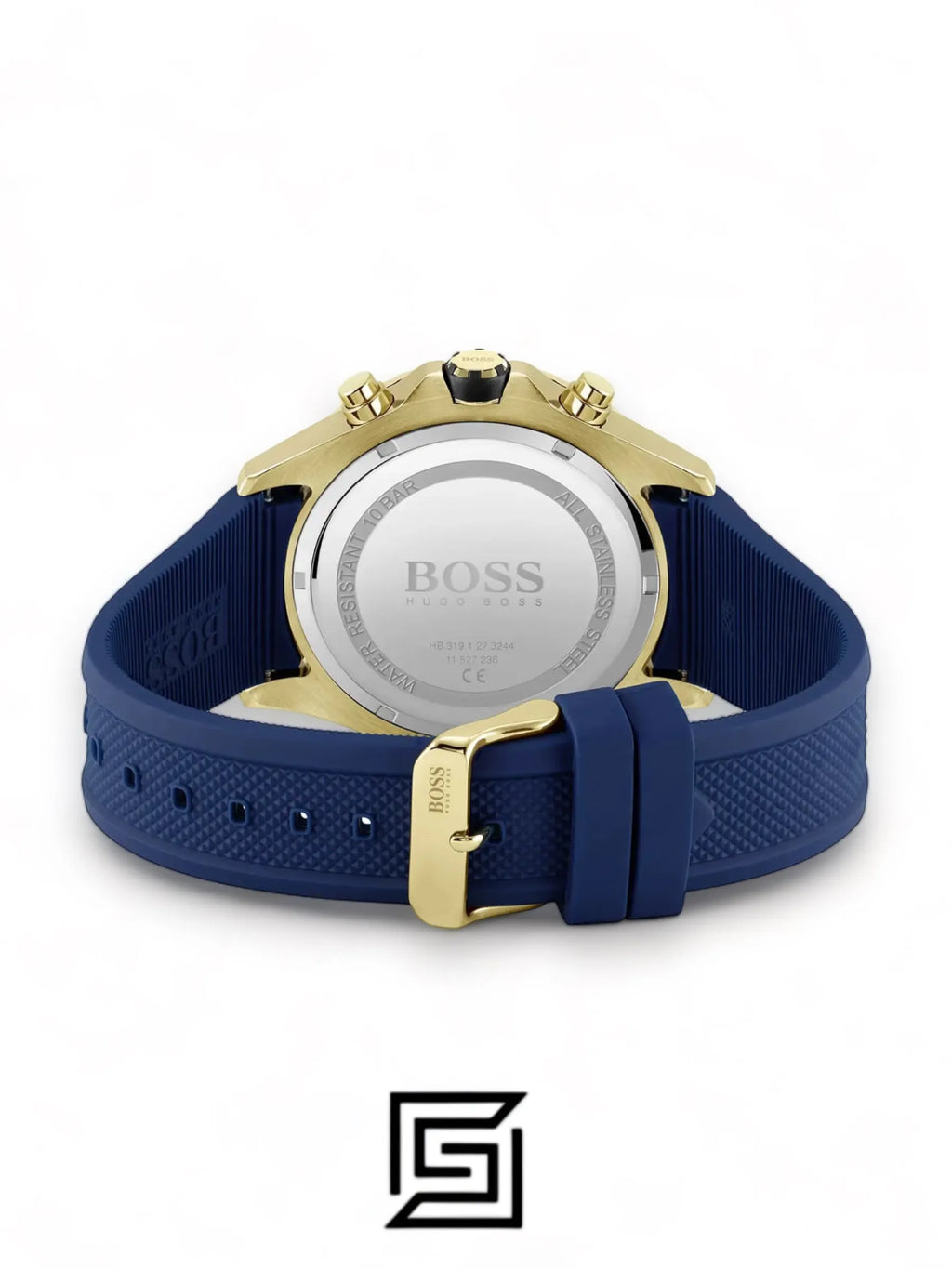 Hugo Boss watches Chronograph Quartz Watch for Men with Blue Silicone Bracelet - 1513822