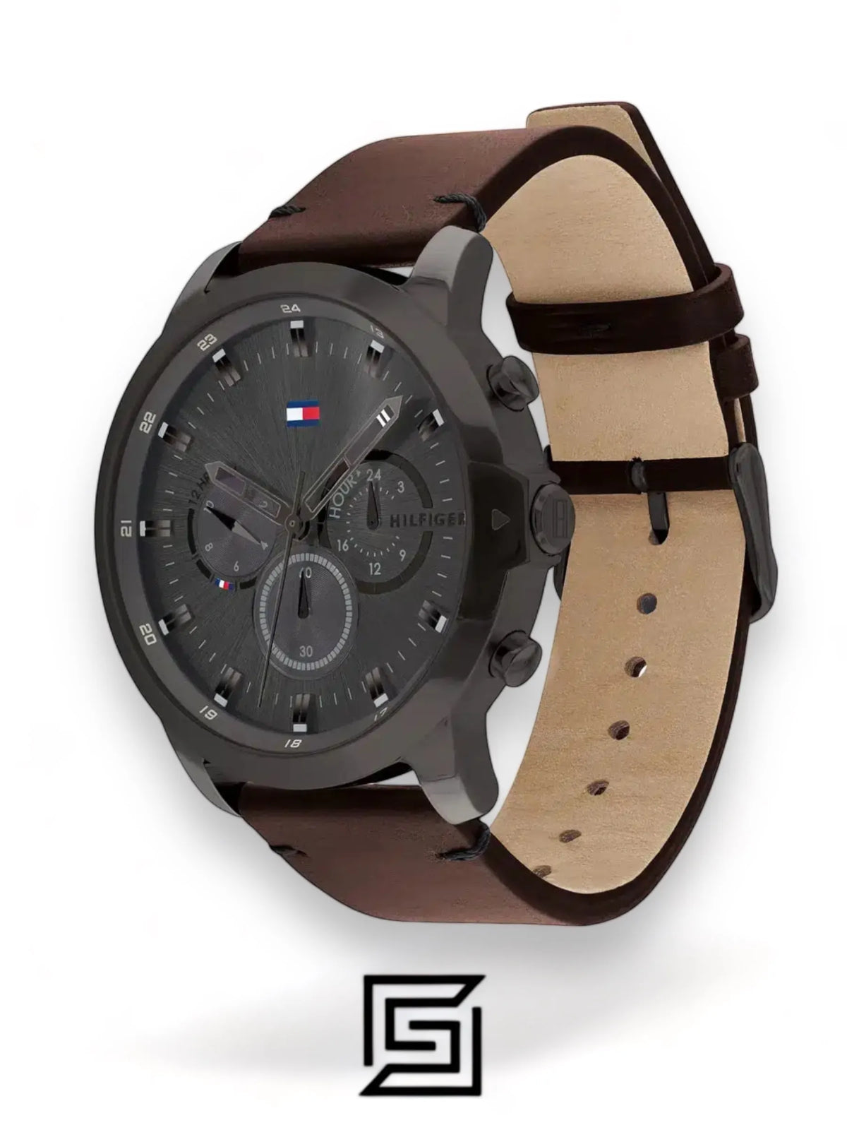 Tommy Hilfiger original-watches Men's Leather Analog Wrist Watch 1791799