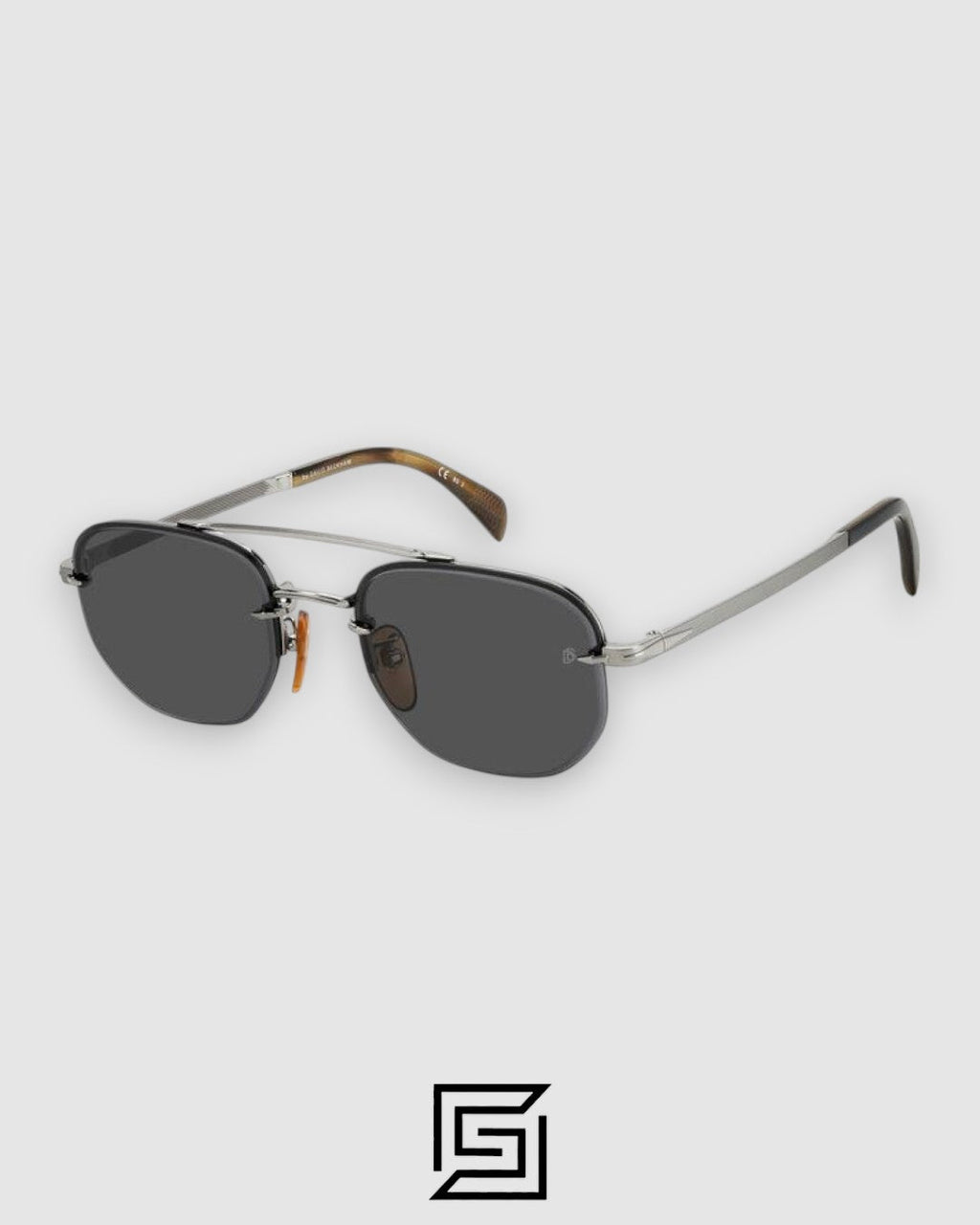 David Beckham DB1078 Sunglasses Men - BLACK-BLACK GUN