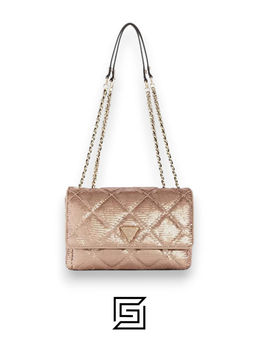 leather GUESS Solapa cruzada convertible Cessily IG 767921