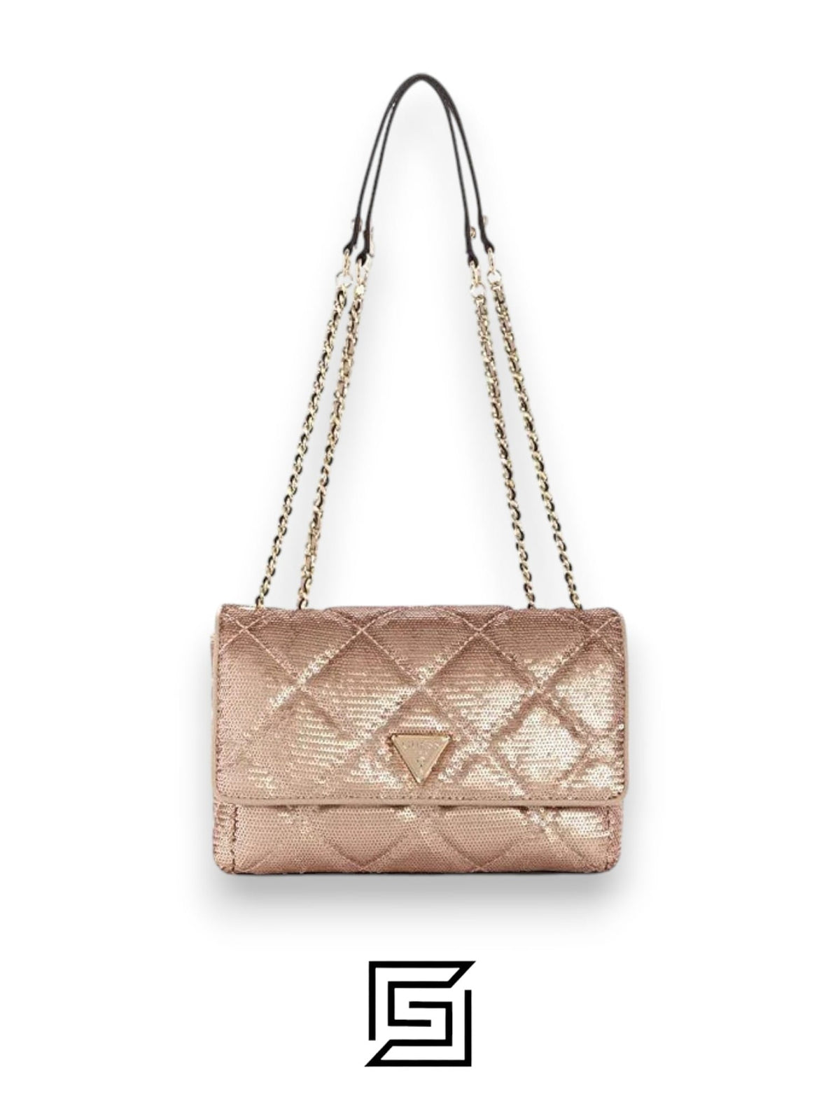 leather GUESS Solapa cruzada convertible Cessily IG 767921