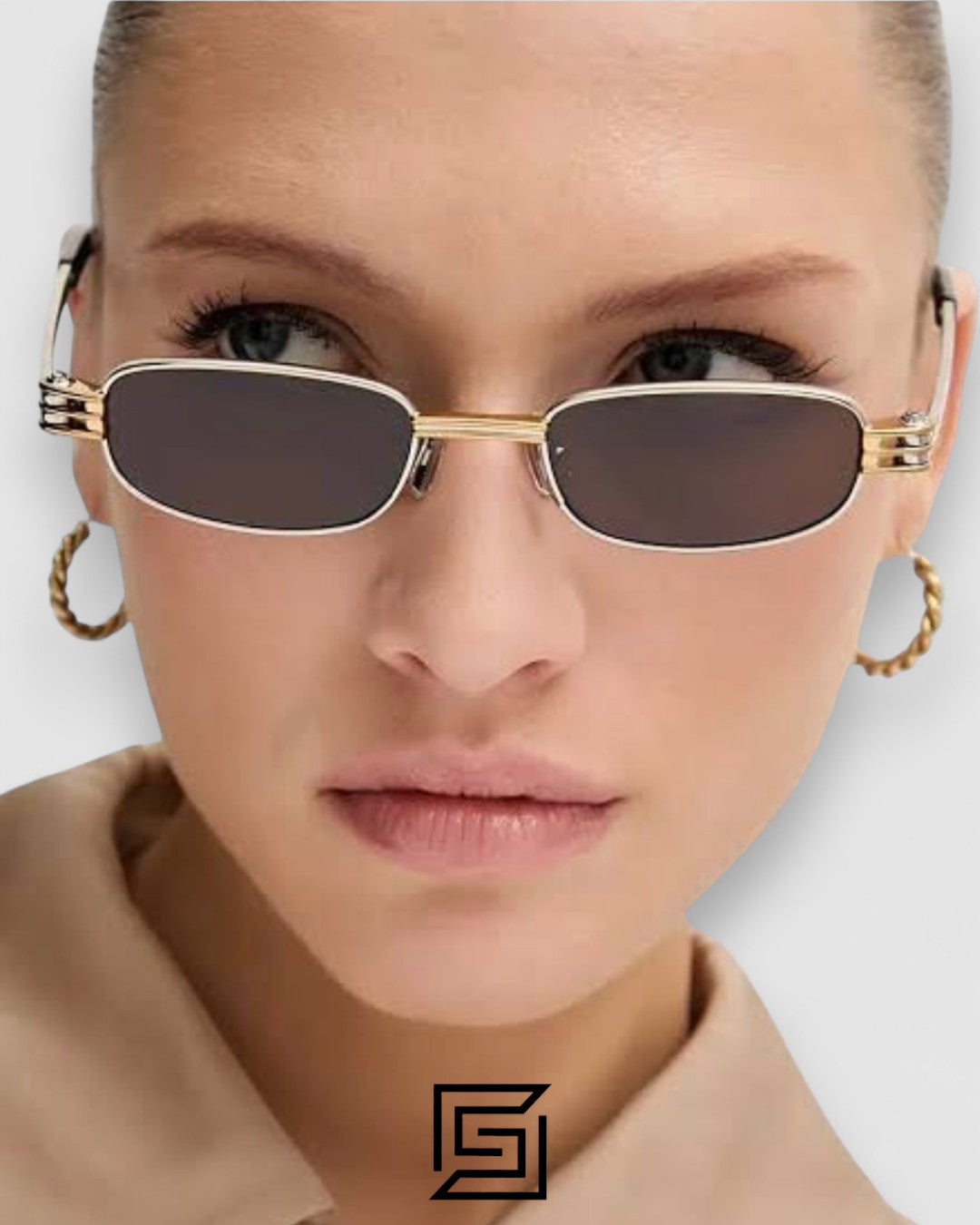Bottega Veneta BV1381S Black Lenses Gun Frame