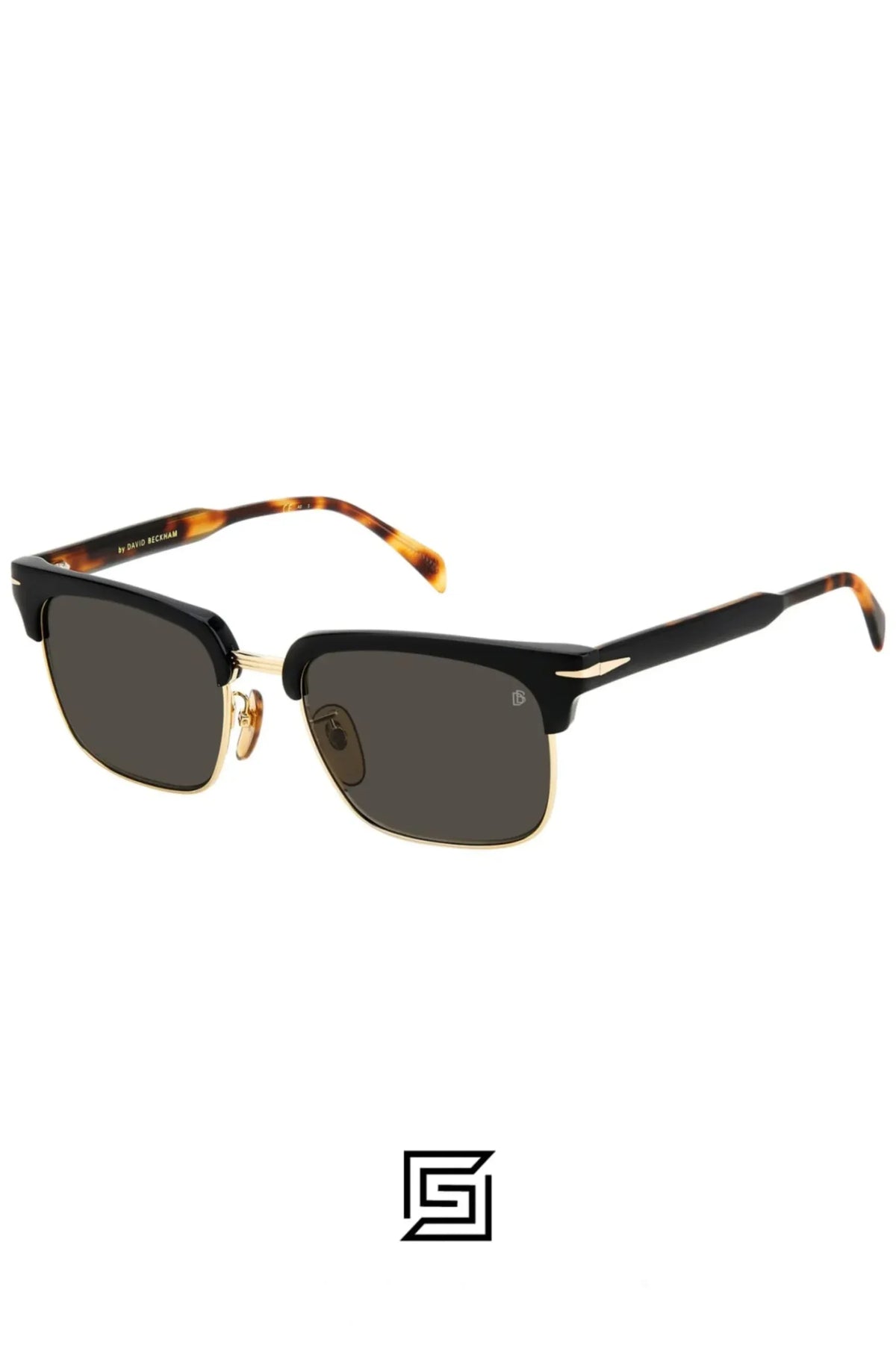 sunglasses David beckham DB 1119/G/S - Black Havana Gold - Grey