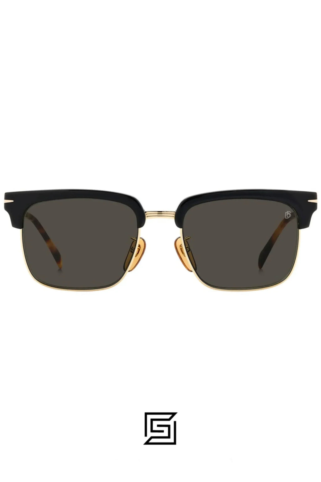 sunglasses David beckham DB 1119/G/S - Black Havana Gold - Grey