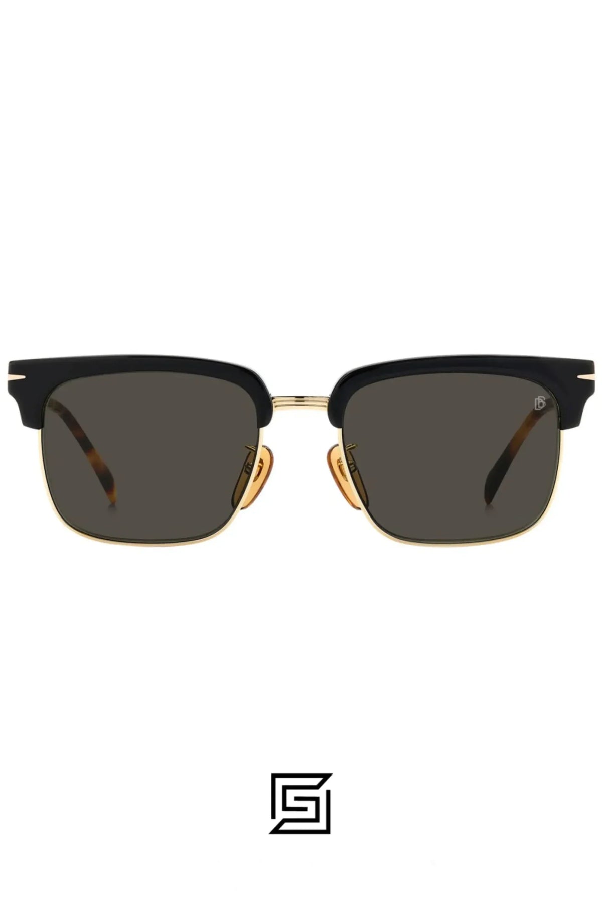 sunglasses David beckham DB 1119/G/S - Black Havana Gold - Grey