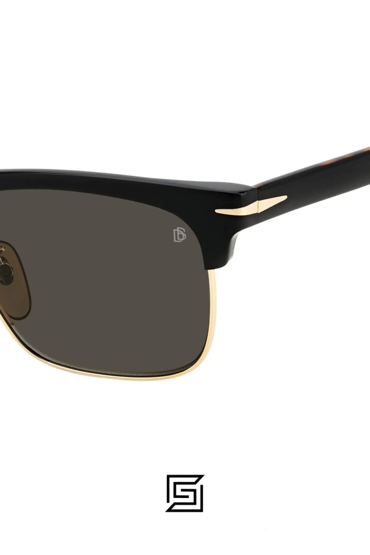 sunglasses David beckham DB 1119/G/S - Black Havana Gold - Grey