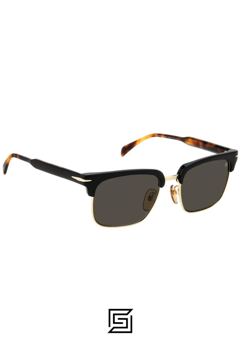 sunglasses David beckham DB 1119/G/S - Black Havana Gold - Grey