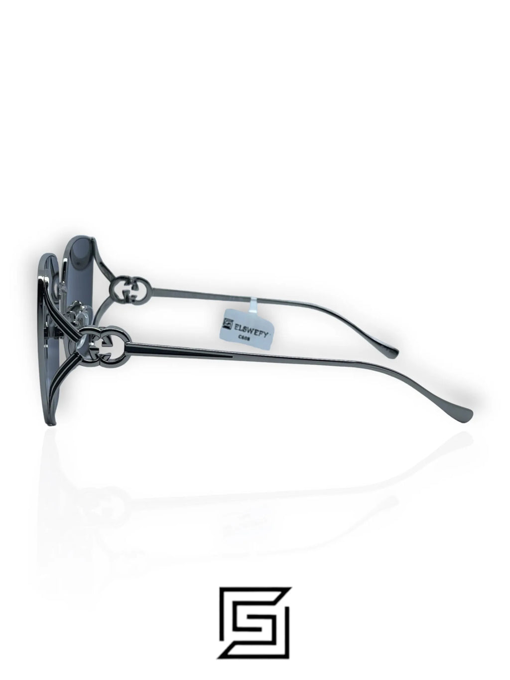 Gucci sunglasses GG1991S 005/SILVER X BLack