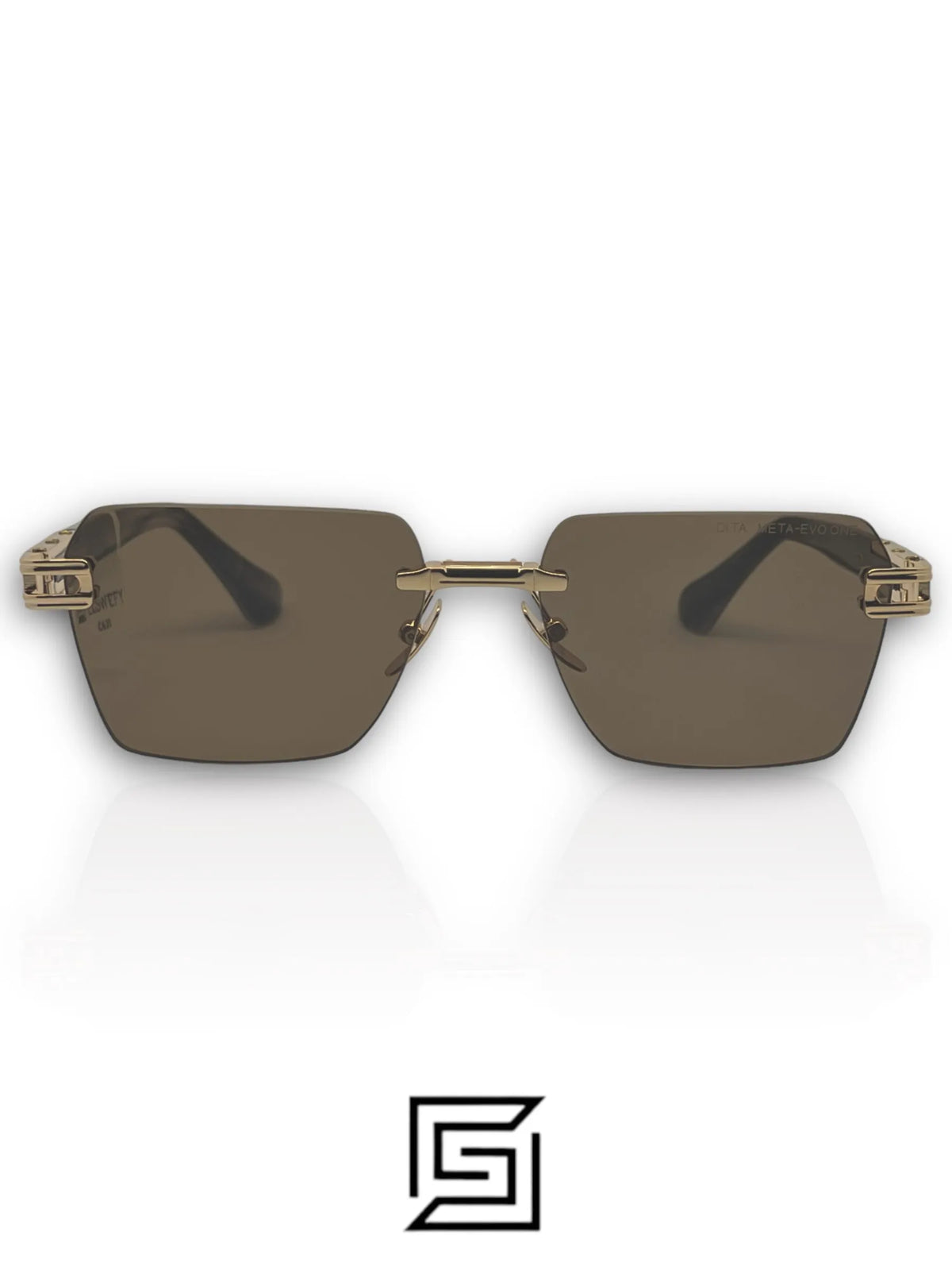 sunglasses DITA DTS147-A-01/GOLD X BROWN