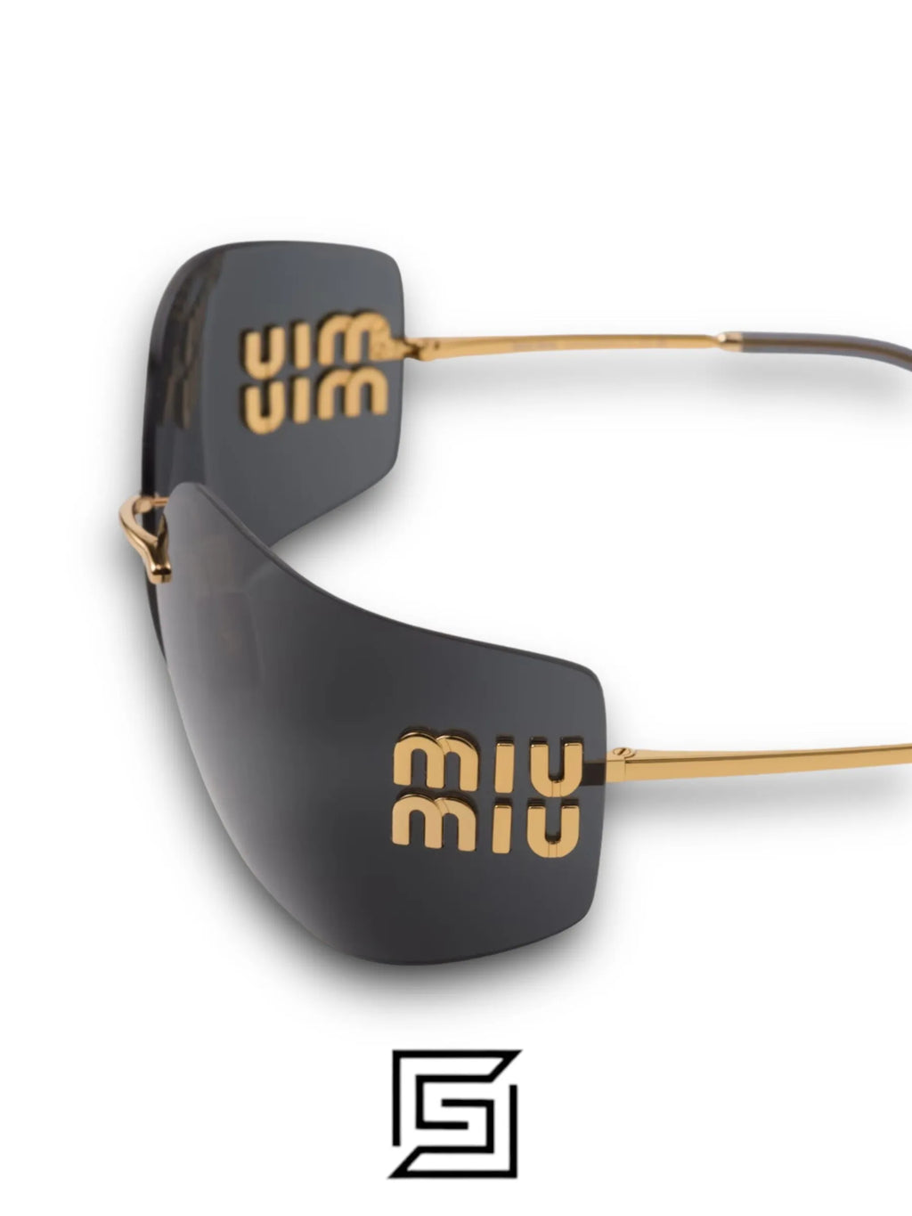 sunglasses miu miu SMU54Y/GOLD X BLACK