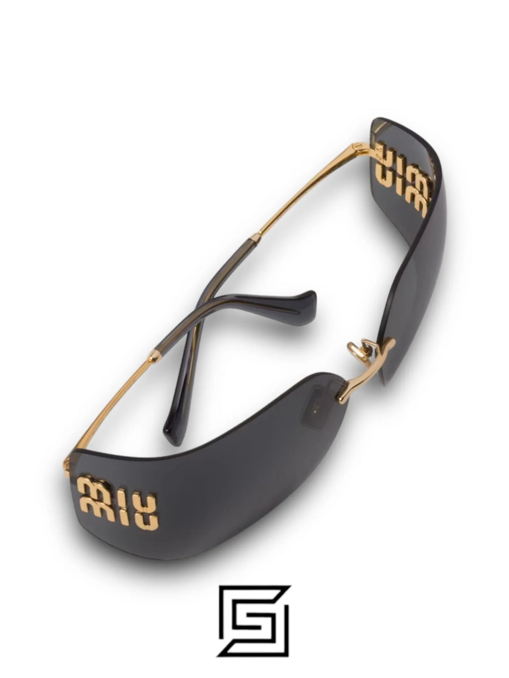 sunglasses miu miu SMU54Y/GOLD X BLACK