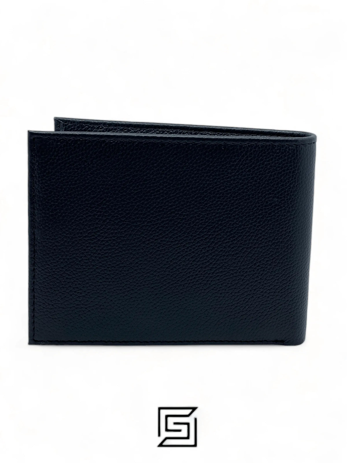 leather CK SINGLE WALLET W CK LOGO METAL SOFT PATTERN/BLACK