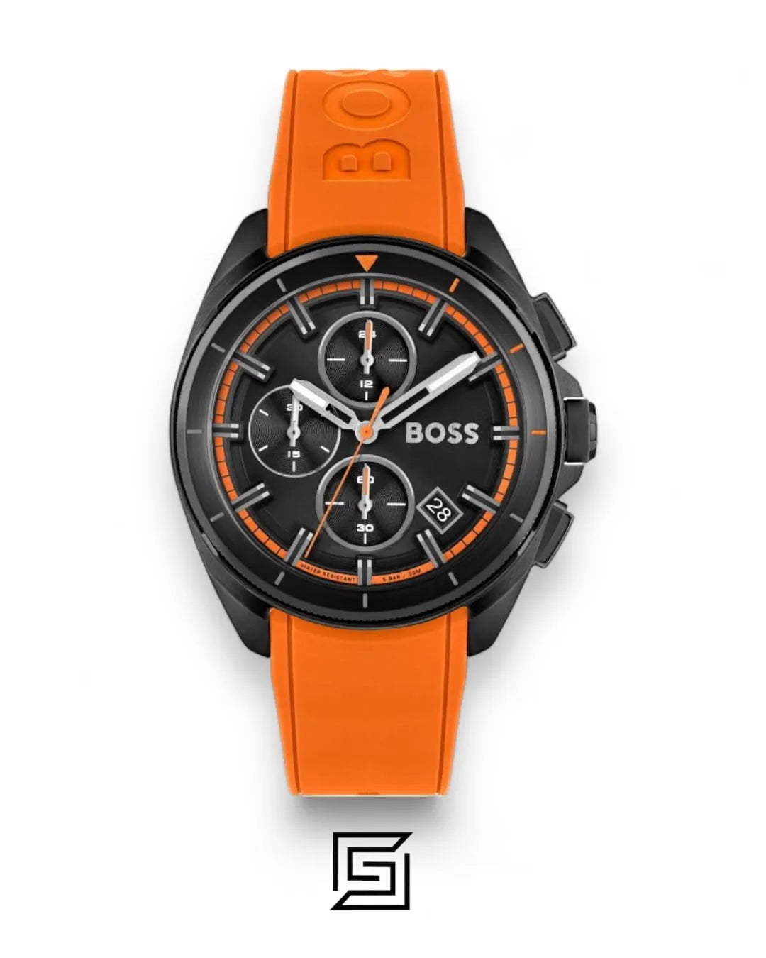 watches Hugo Boss Volane Analog Black Dial Men's Watch 1513957