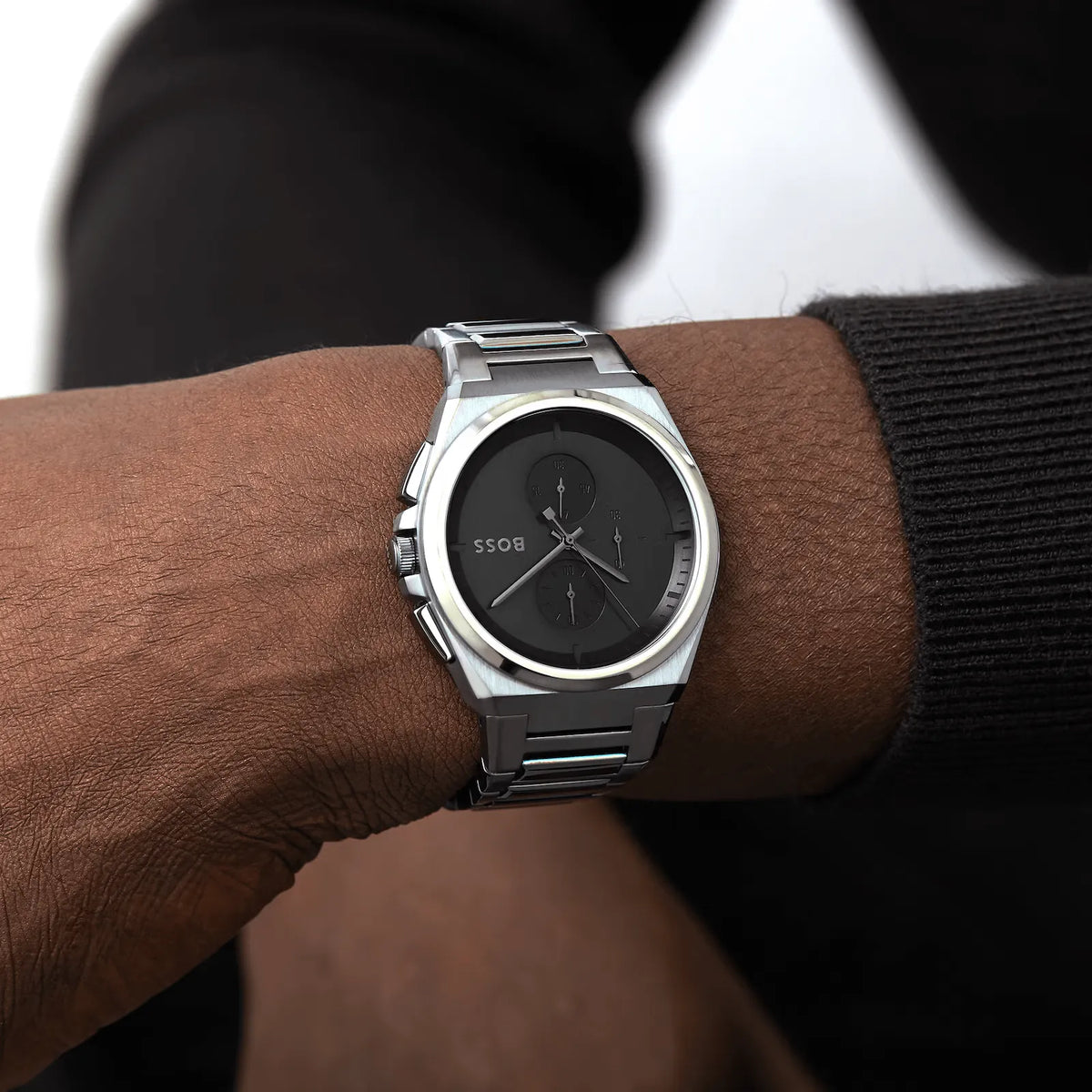 Hugo Boss Steer Analog Gray Dial Men’s Watch 1513996