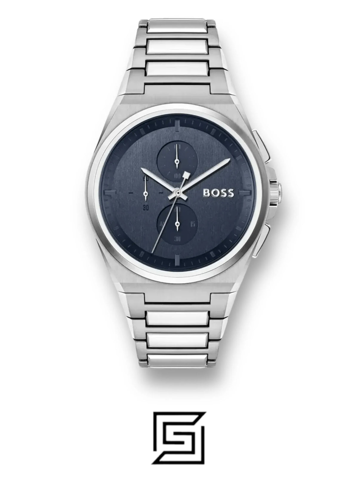Hugo Boss watches BOSS Chronograph Quartz Watch for men with Silver Stainless Steel bracelet 1514048