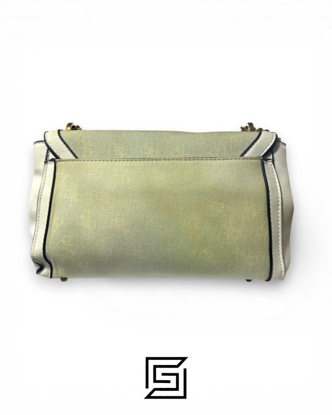 leather GUESS Borsa Tracolla Katy Azzurro Denim Logo DA787019