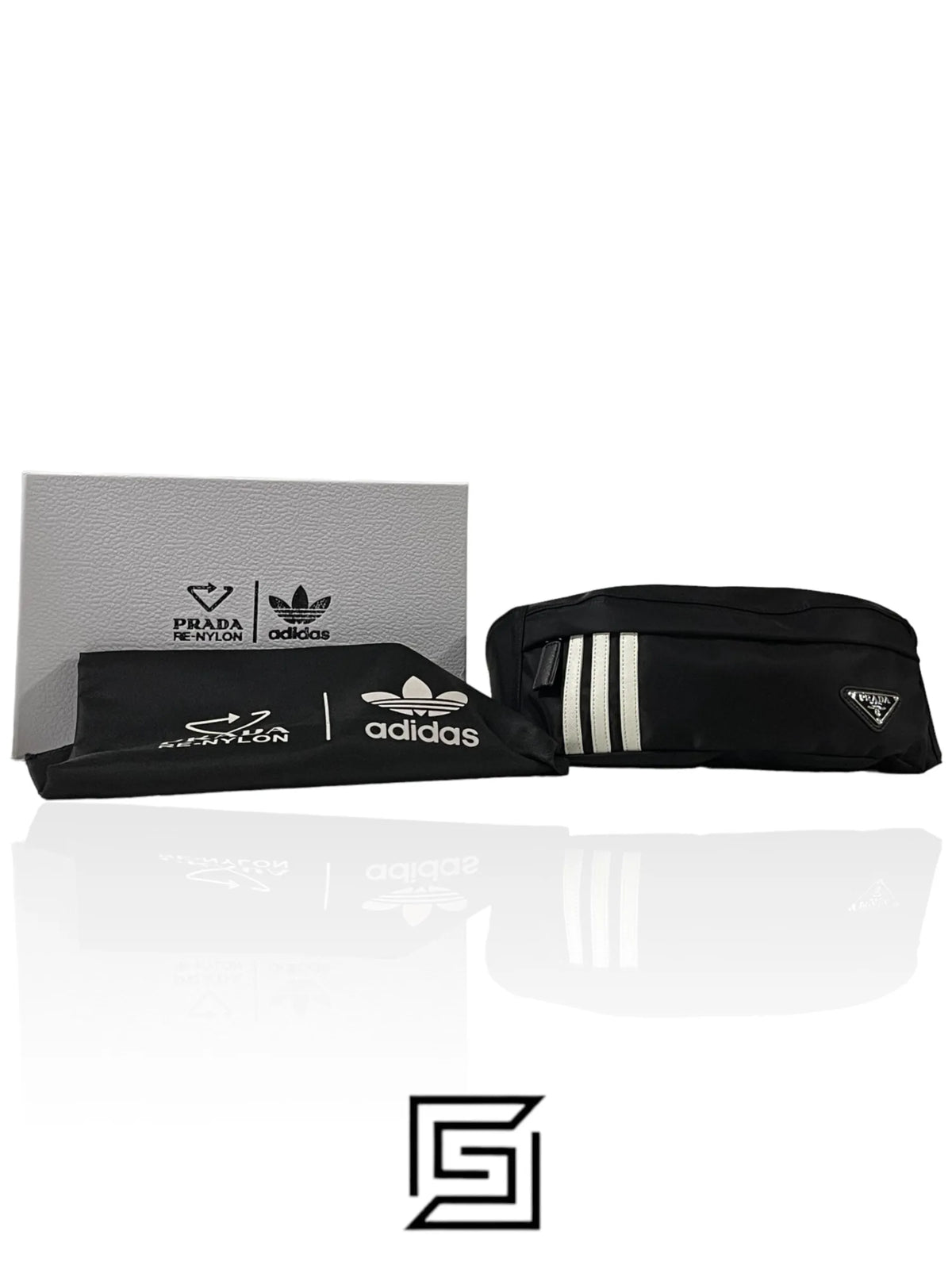 leather Prada adidas Re-Nylon Belt Bag PRDXA20438