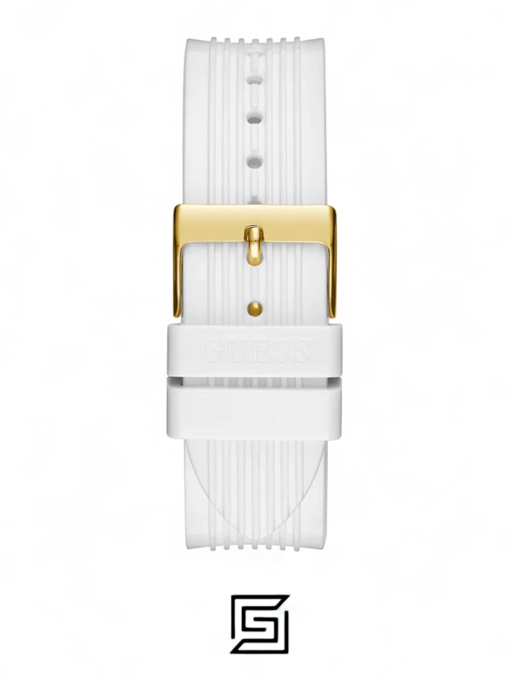 Guess original-watches ECO-FRIENDLY WHITE AND GOLD BIO-BASED WATCH GW0409L2